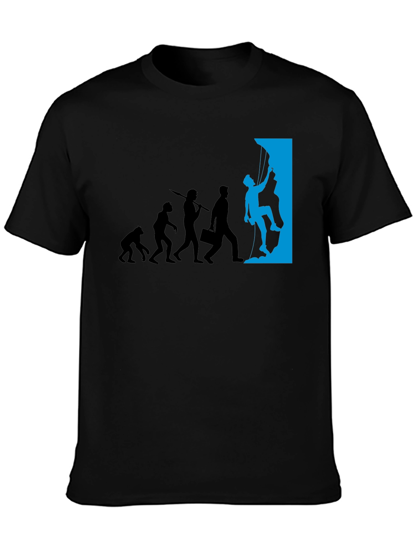 Evolution to Climber T-Shirt - Black
