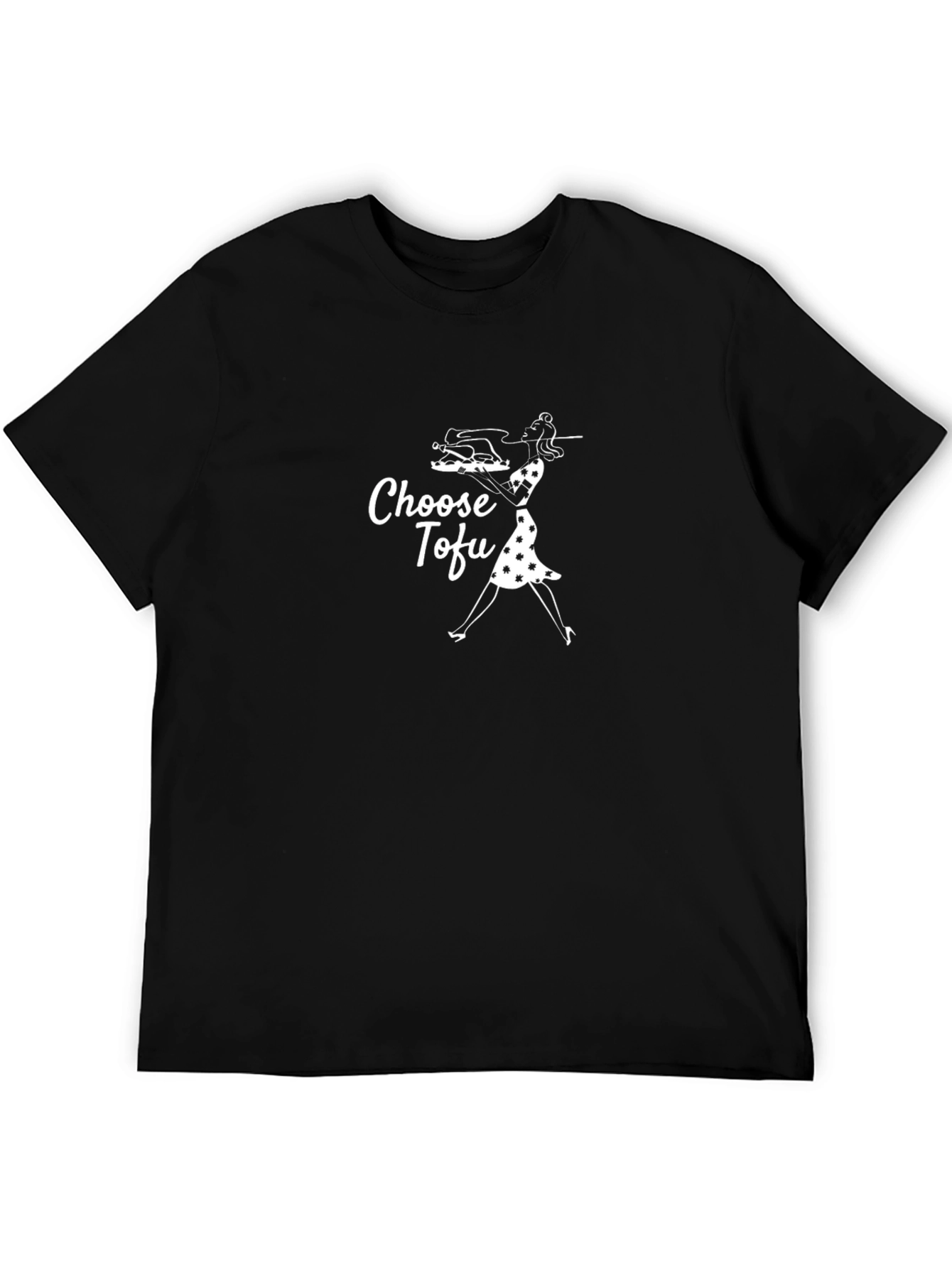 Choose Tofu Graphic Tee - Vegan Lifestyle Shirt