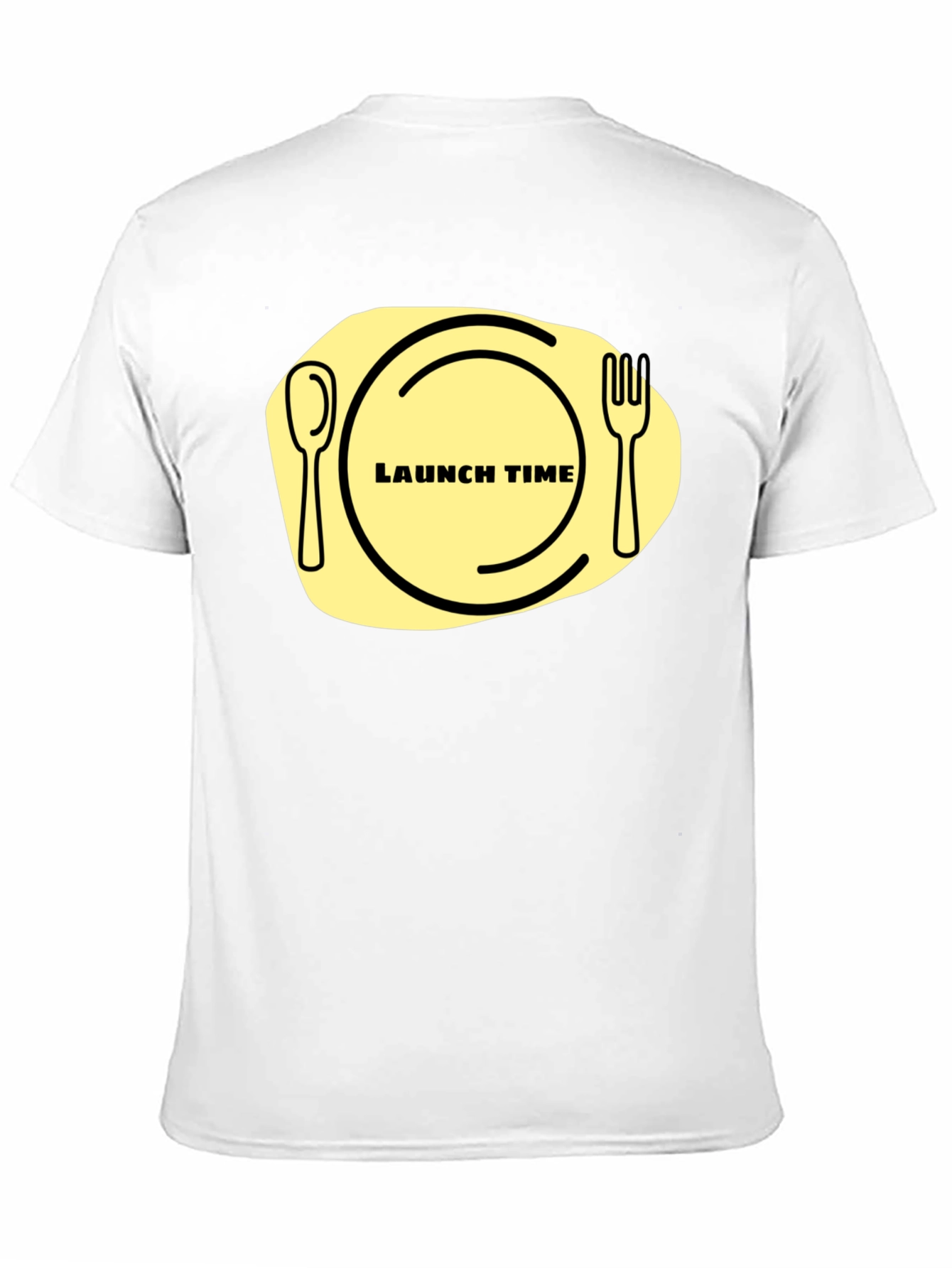 Launch Time T-Shirt: Funny Foodie Graphic Tee