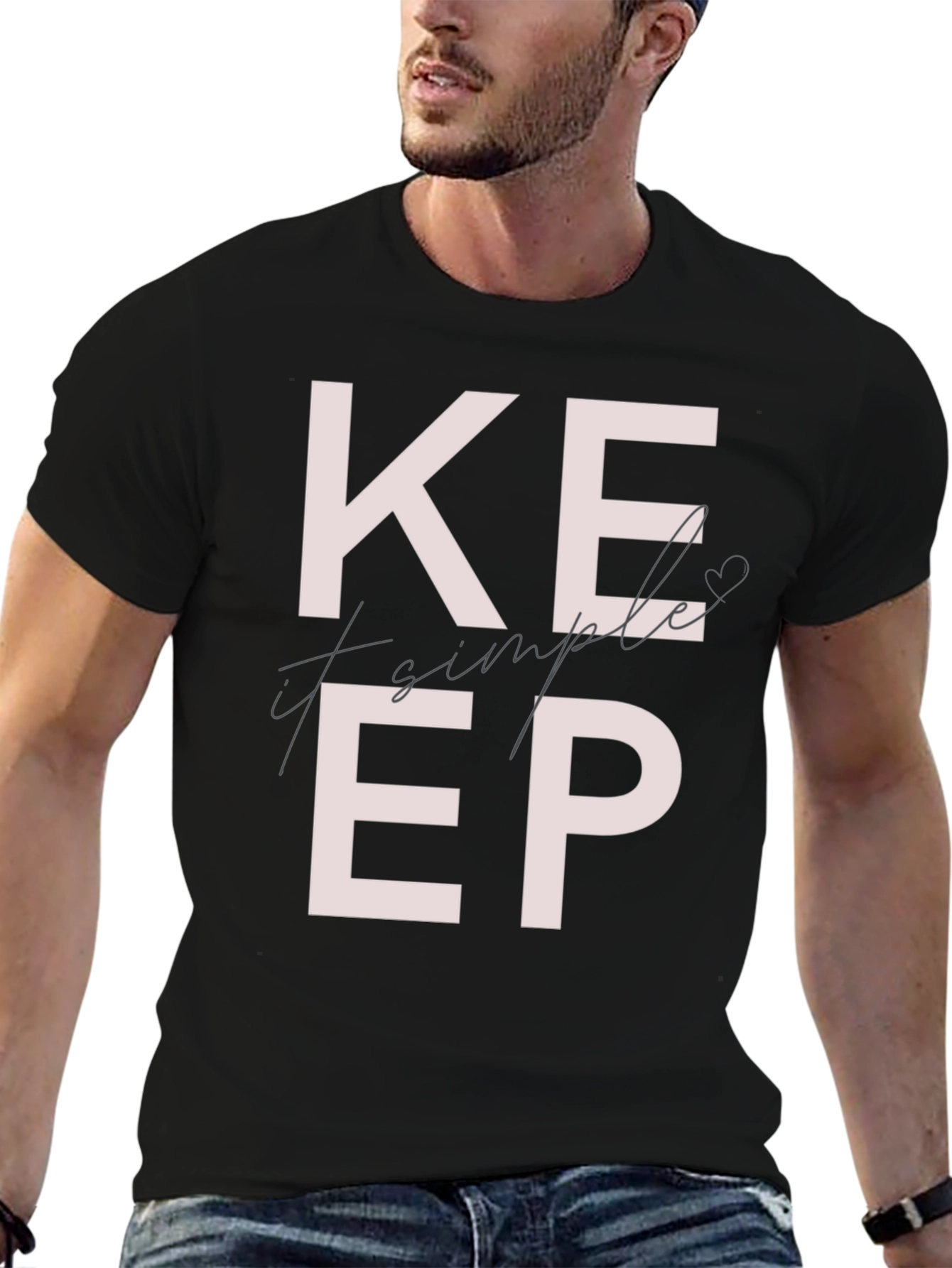 Keep It Simple Graphic T-Shirt