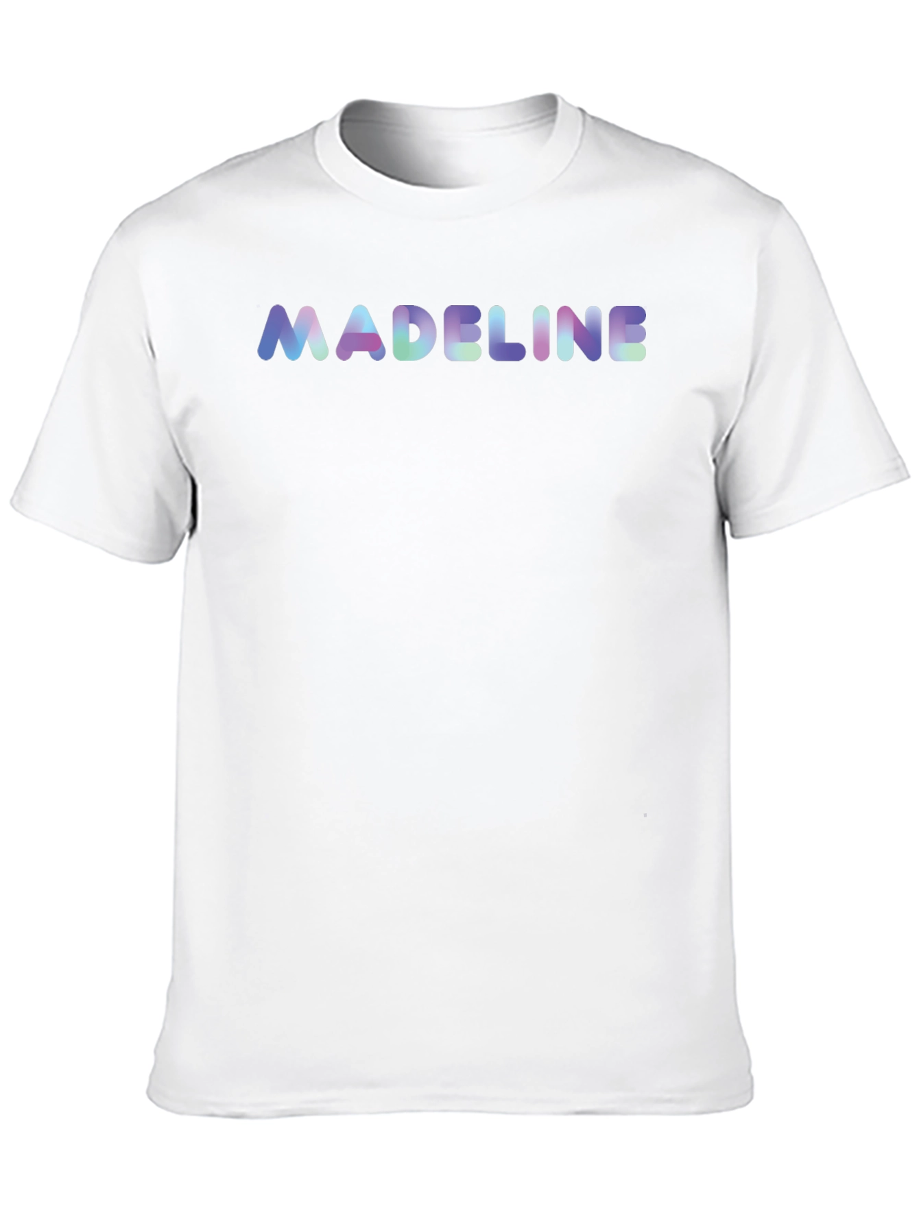 Madeline Name Personalized Black T-Shirt