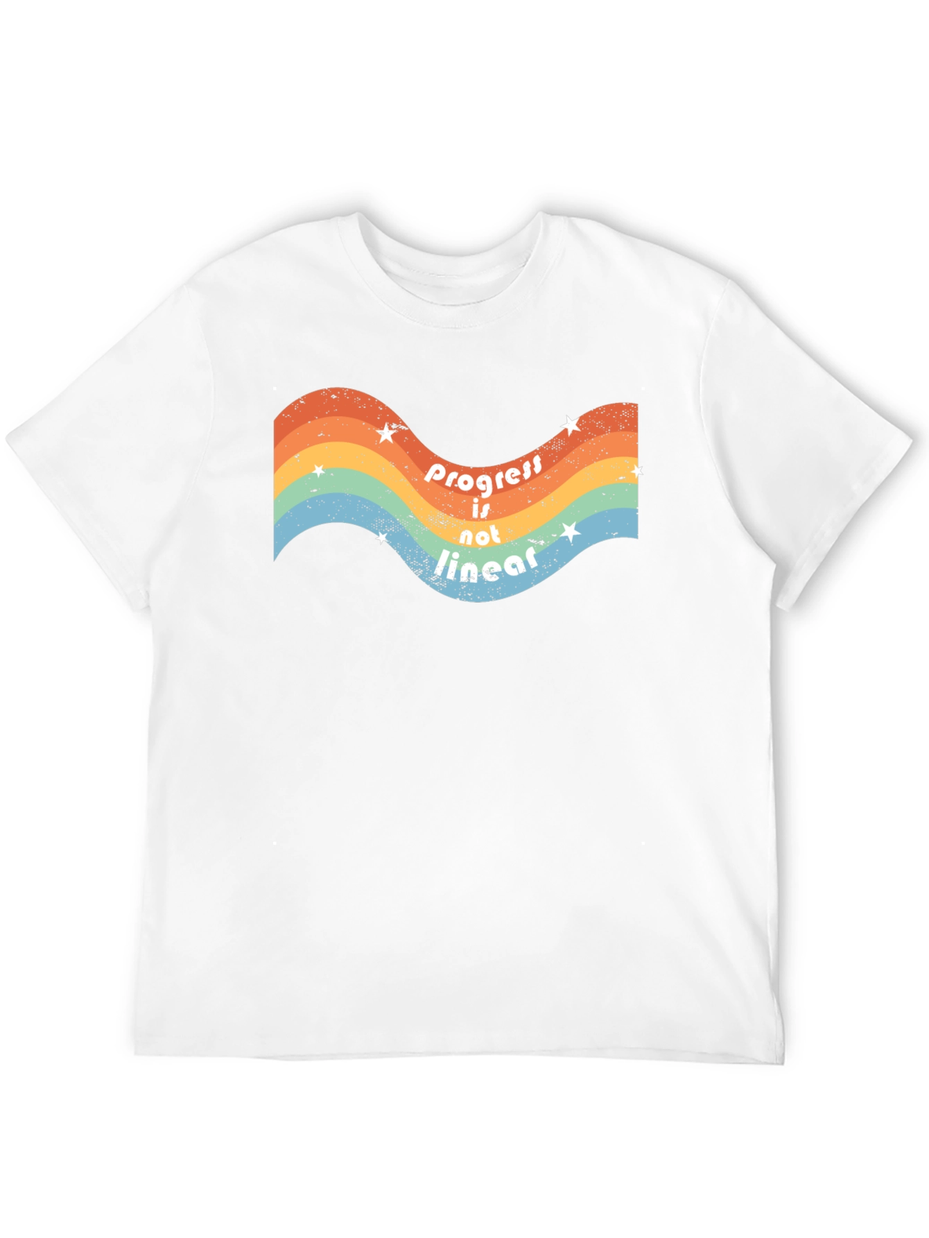 Progress is Not Linear Graphic Tee
