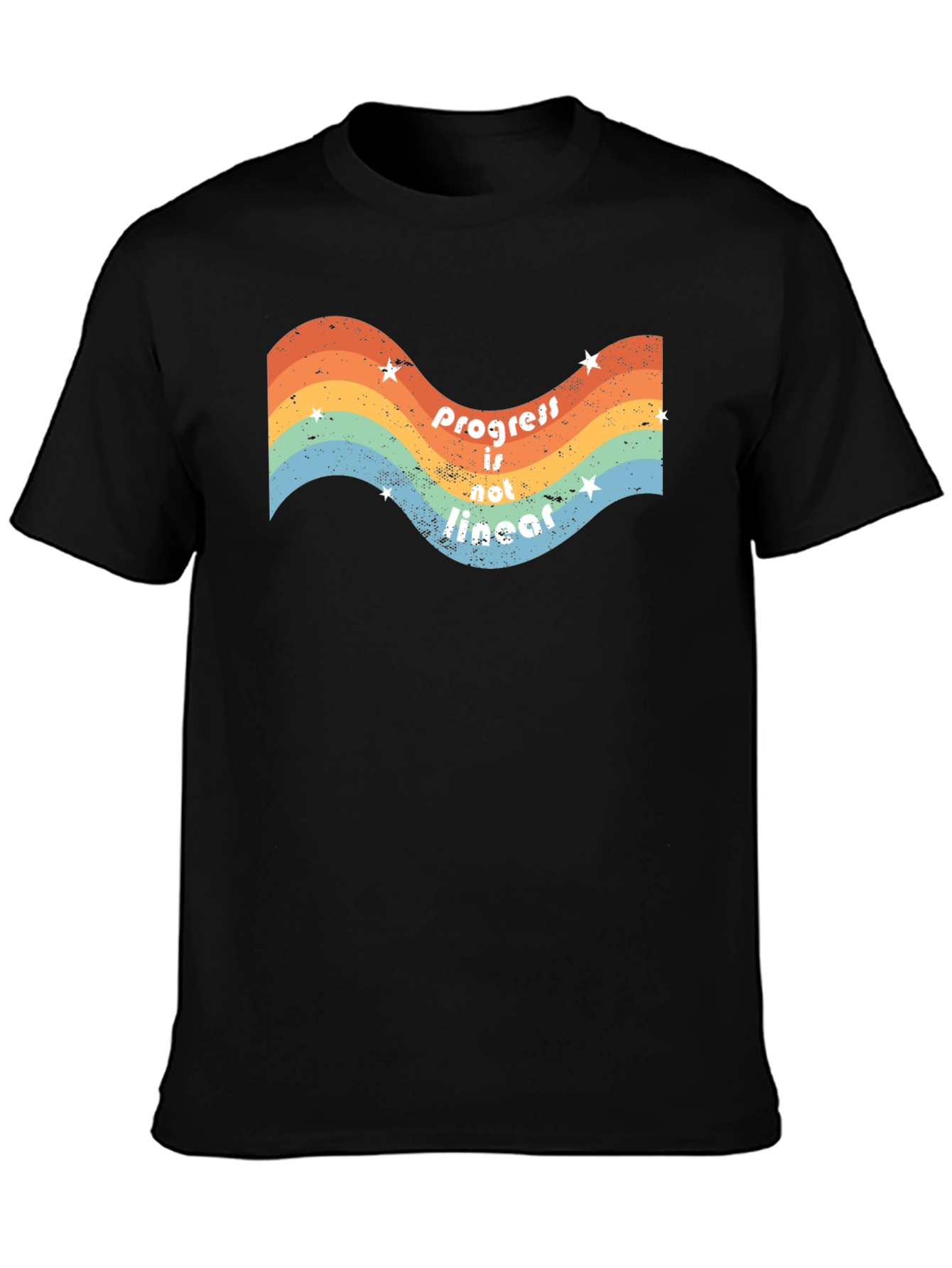 Progress is Not Linear Graphic Tee