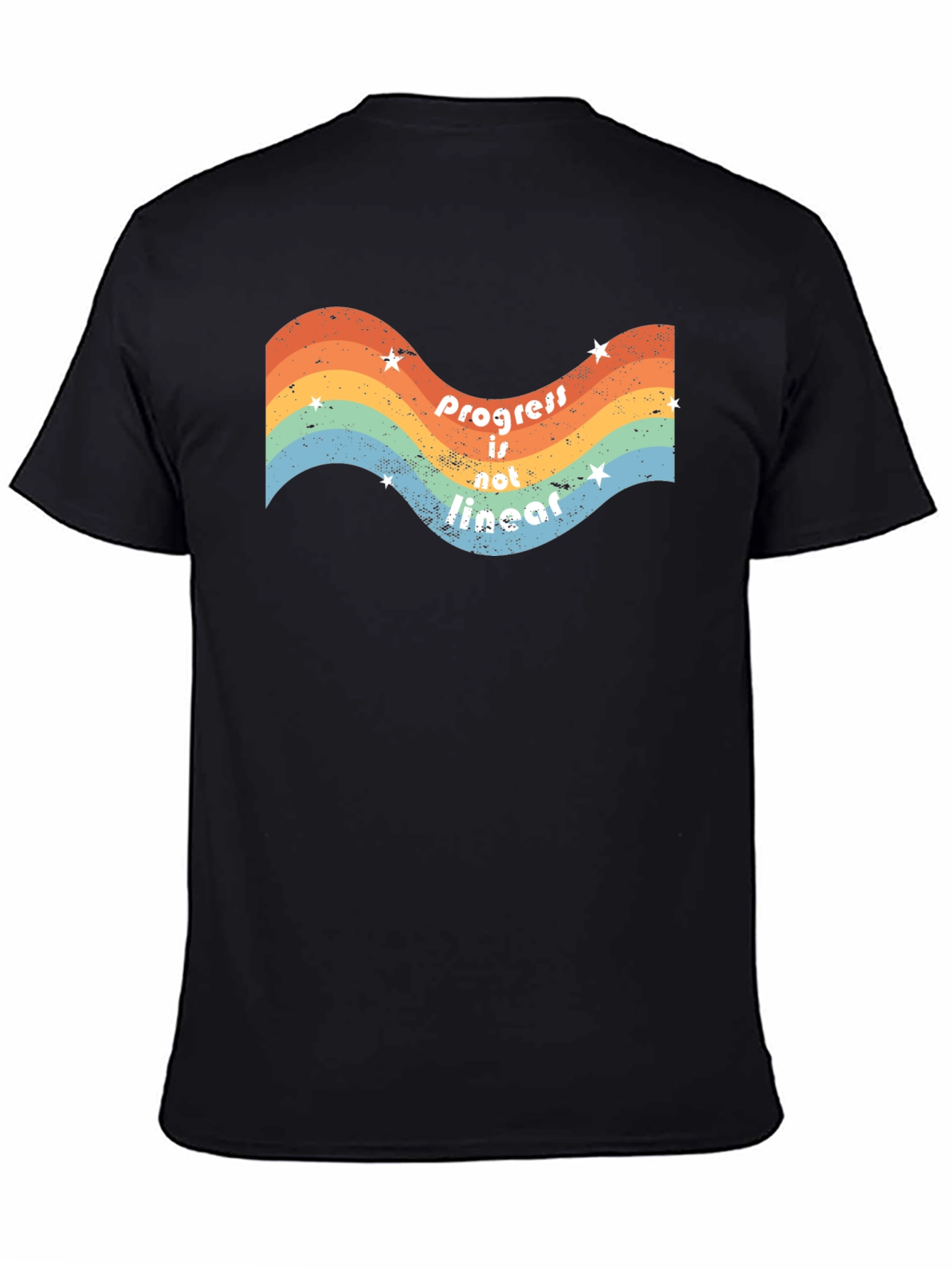 Progress is Not Linear Graphic Tee