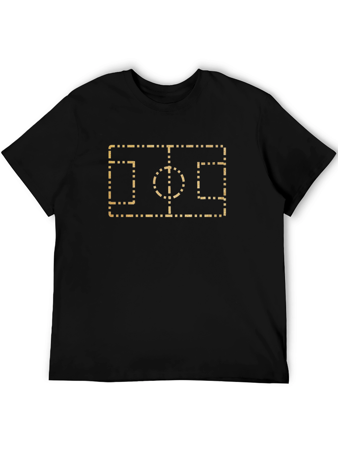 Soccer Field Graphic Tee - Stylish & Unique