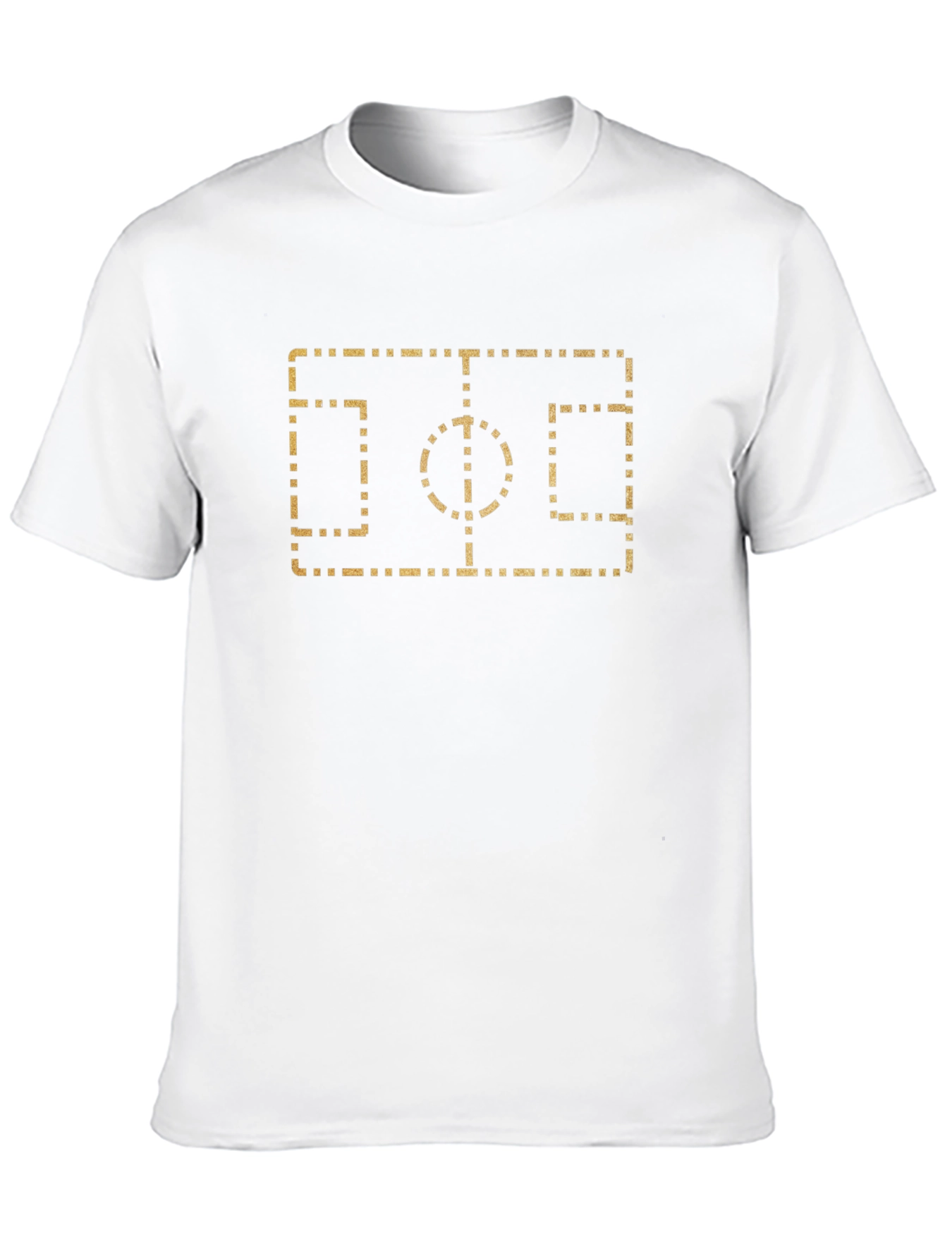 Soccer Field Graphic Tee - Stylish & Unique