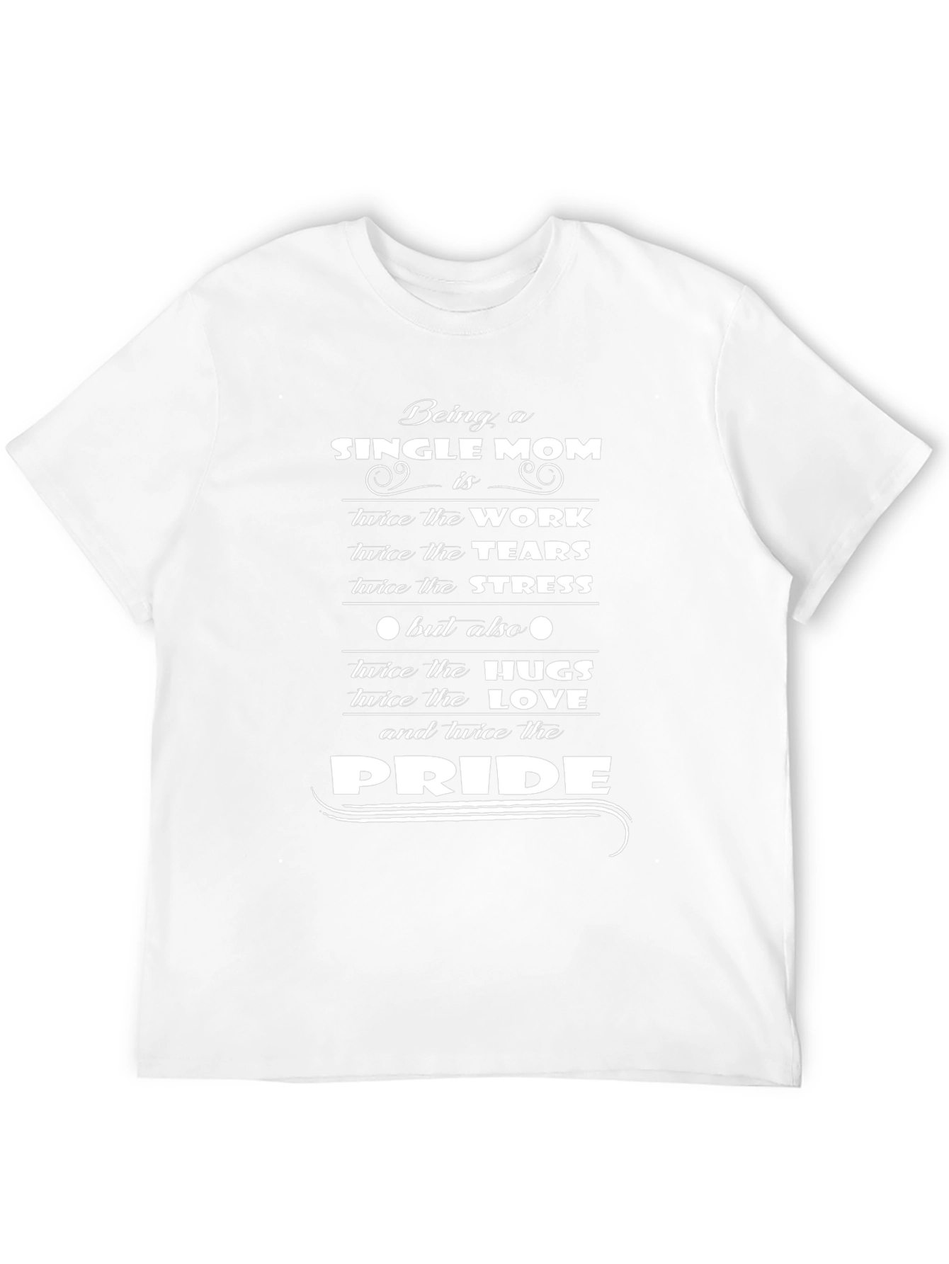 Single Mom Pride Graphic T-Shirt