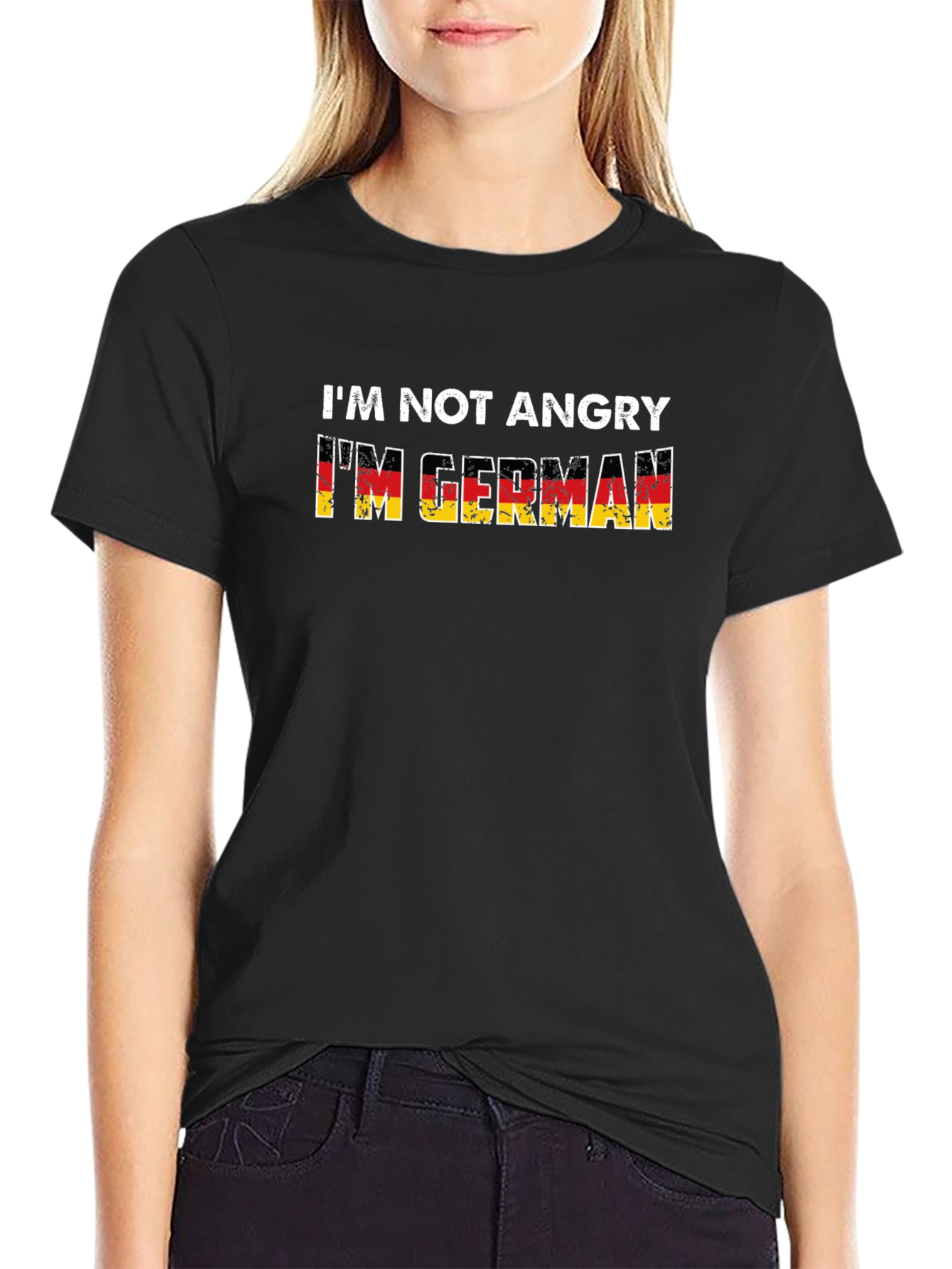 Im Not Angry Im German T-Shirt