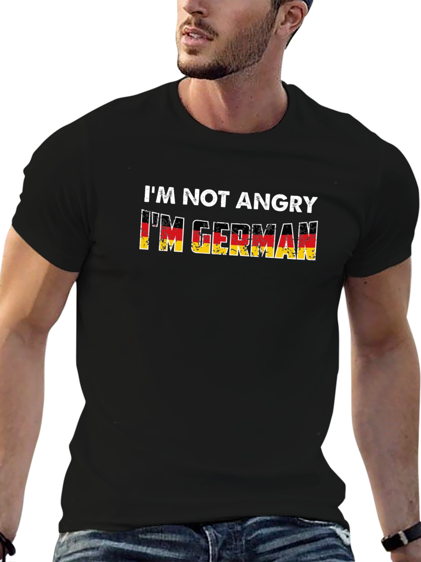 Im Not Angry Im German T-Shirt