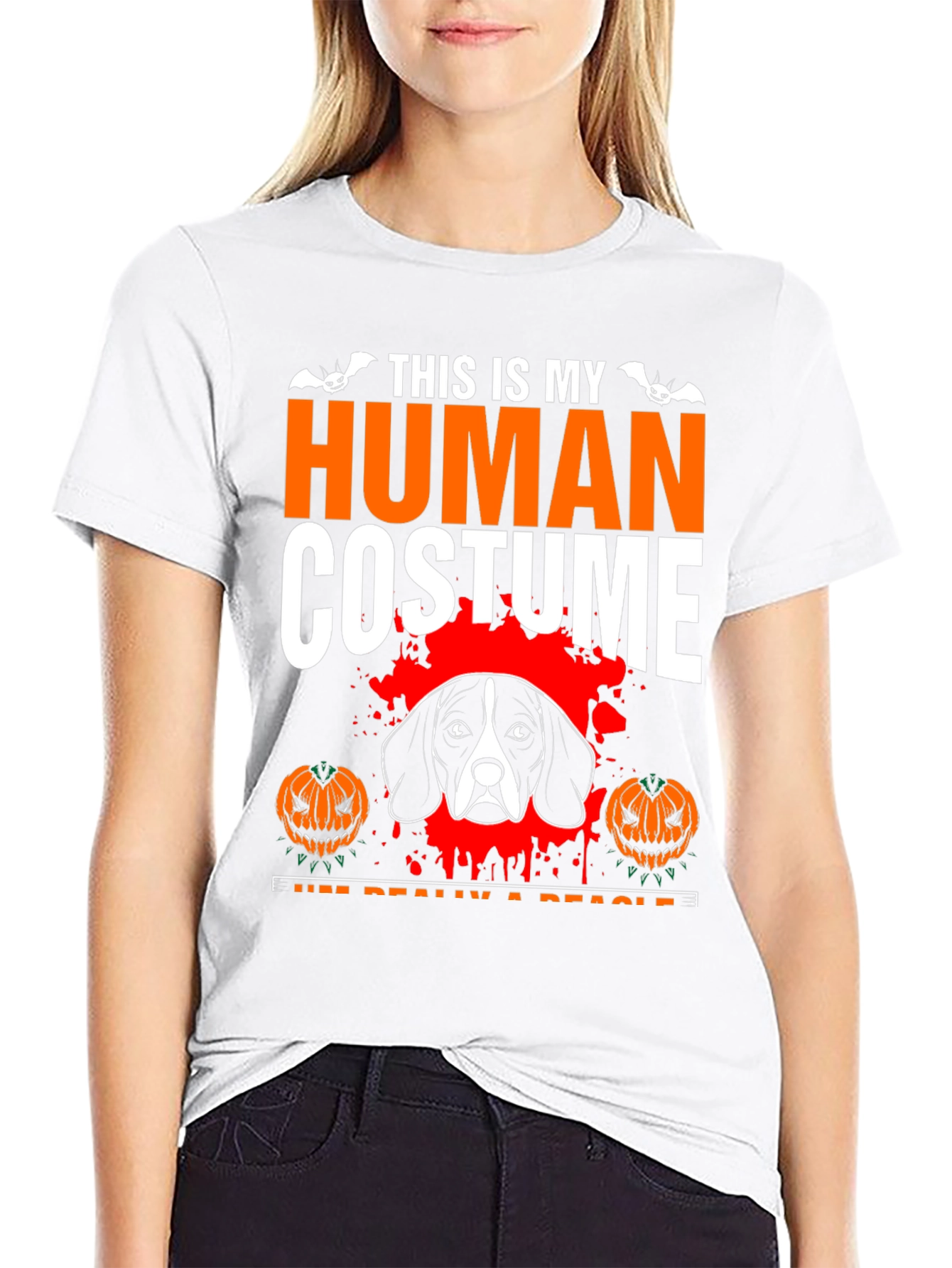 Halloween Beagle Costume T-Shirt