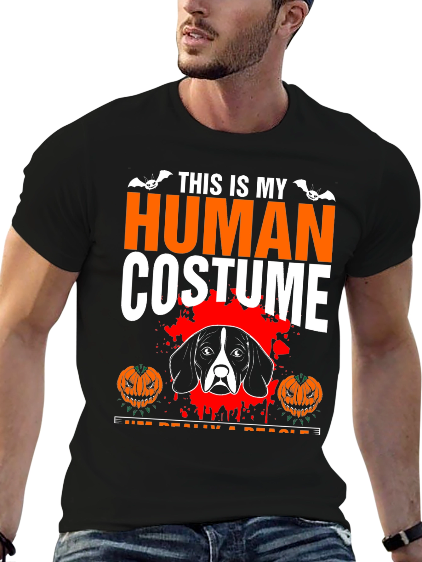 Halloween Beagle Costume T-Shirt