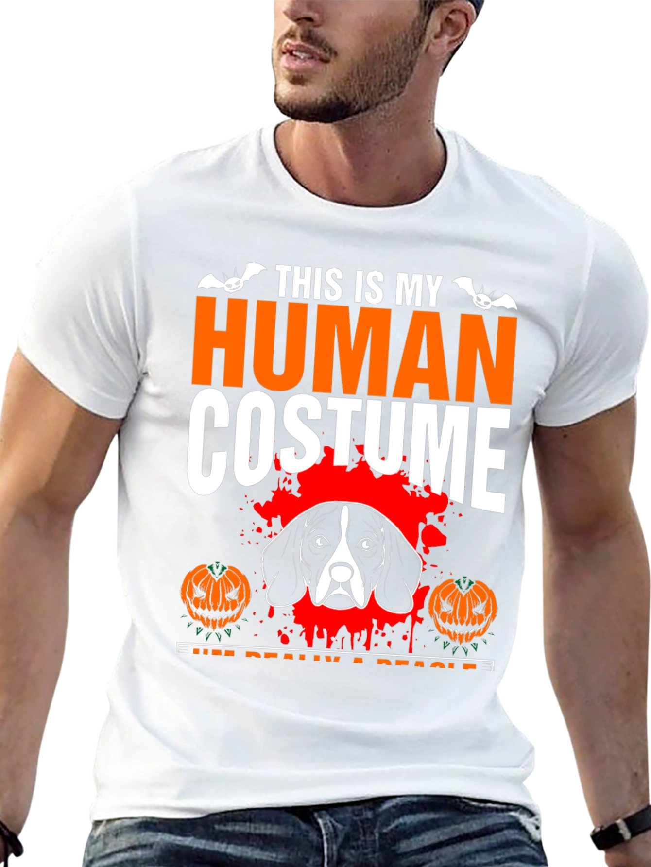 Halloween Beagle Costume T-Shirt