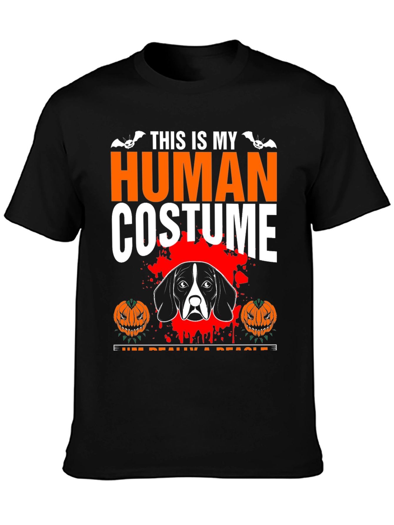 Halloween Beagle Costume T-Shirt