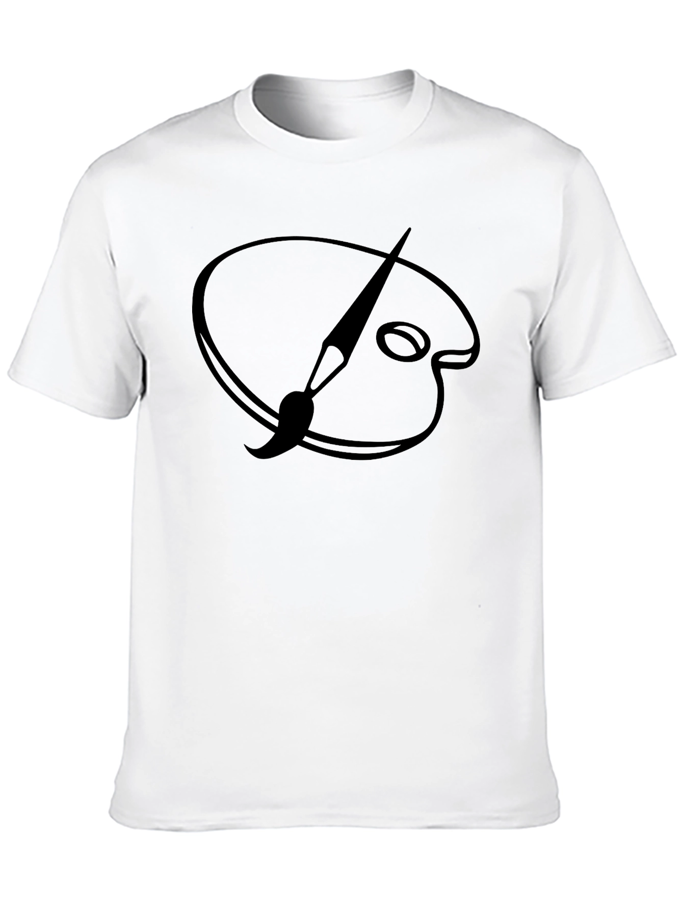 Artist Palette T-Shirt - Creative Design