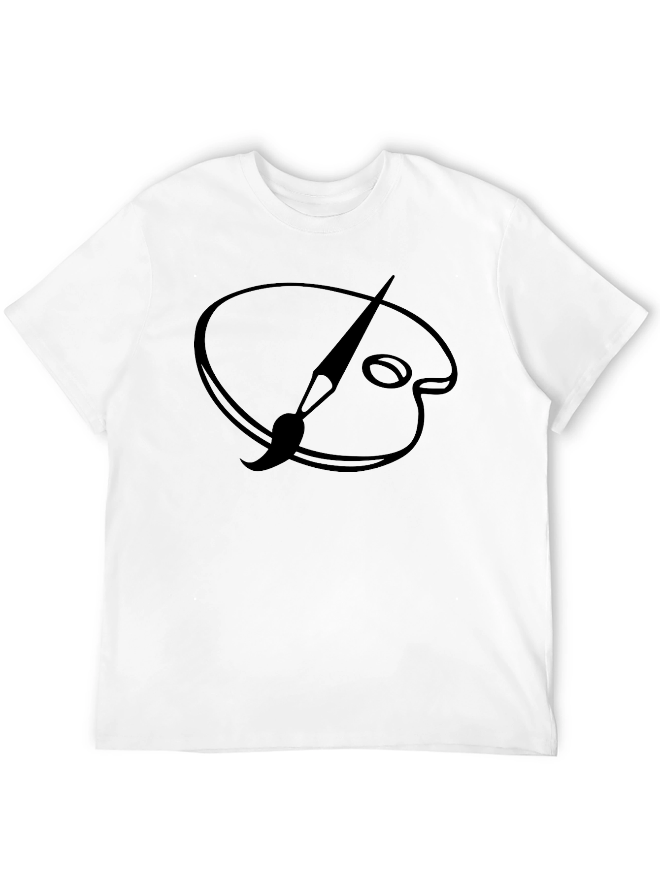Artist Palette T-Shirt - Creative Design