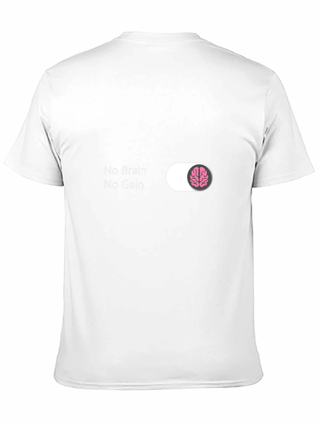 No Brain No Gain Graphic Tee