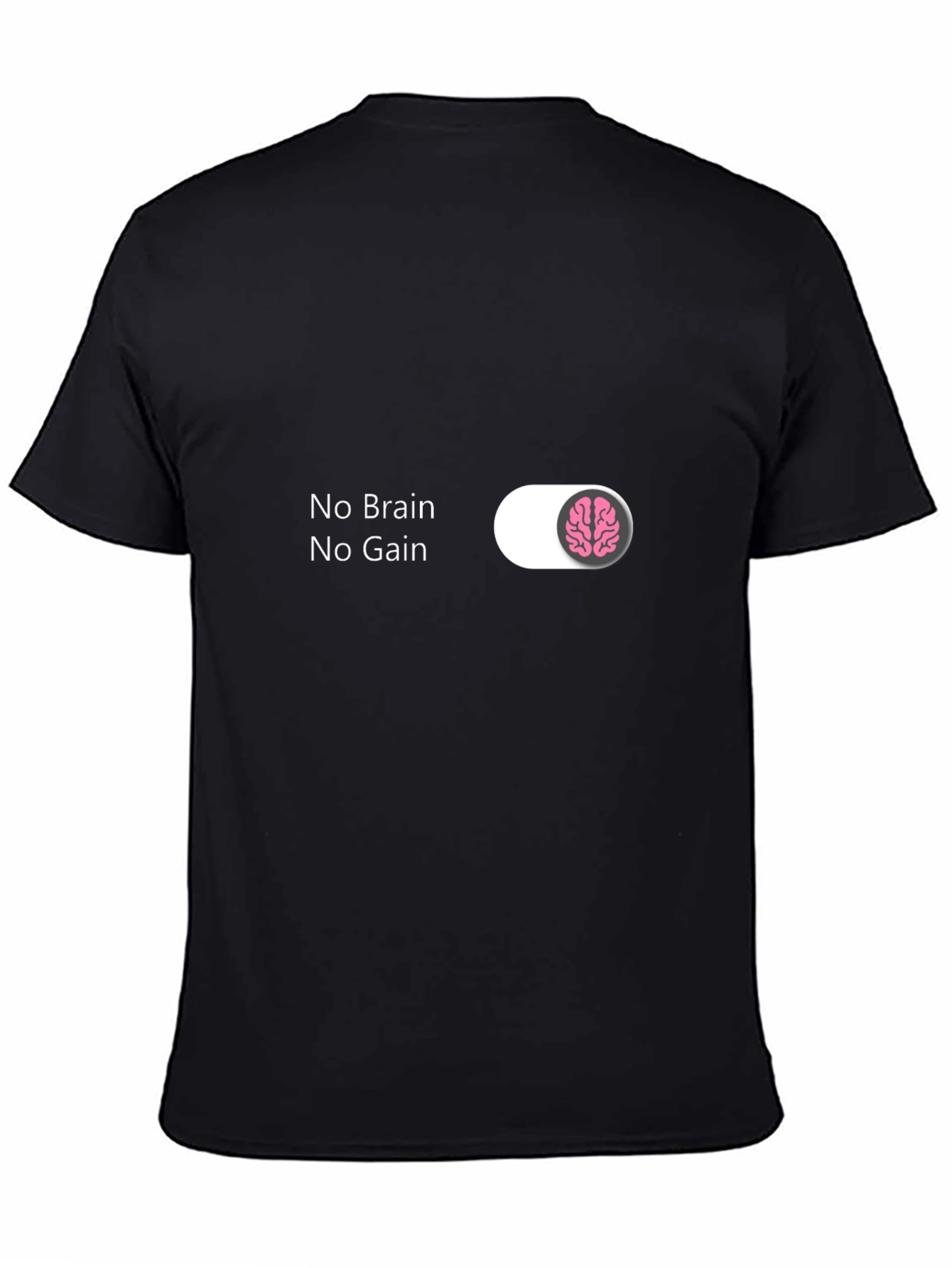 No Brain No Gain Graphic Tee