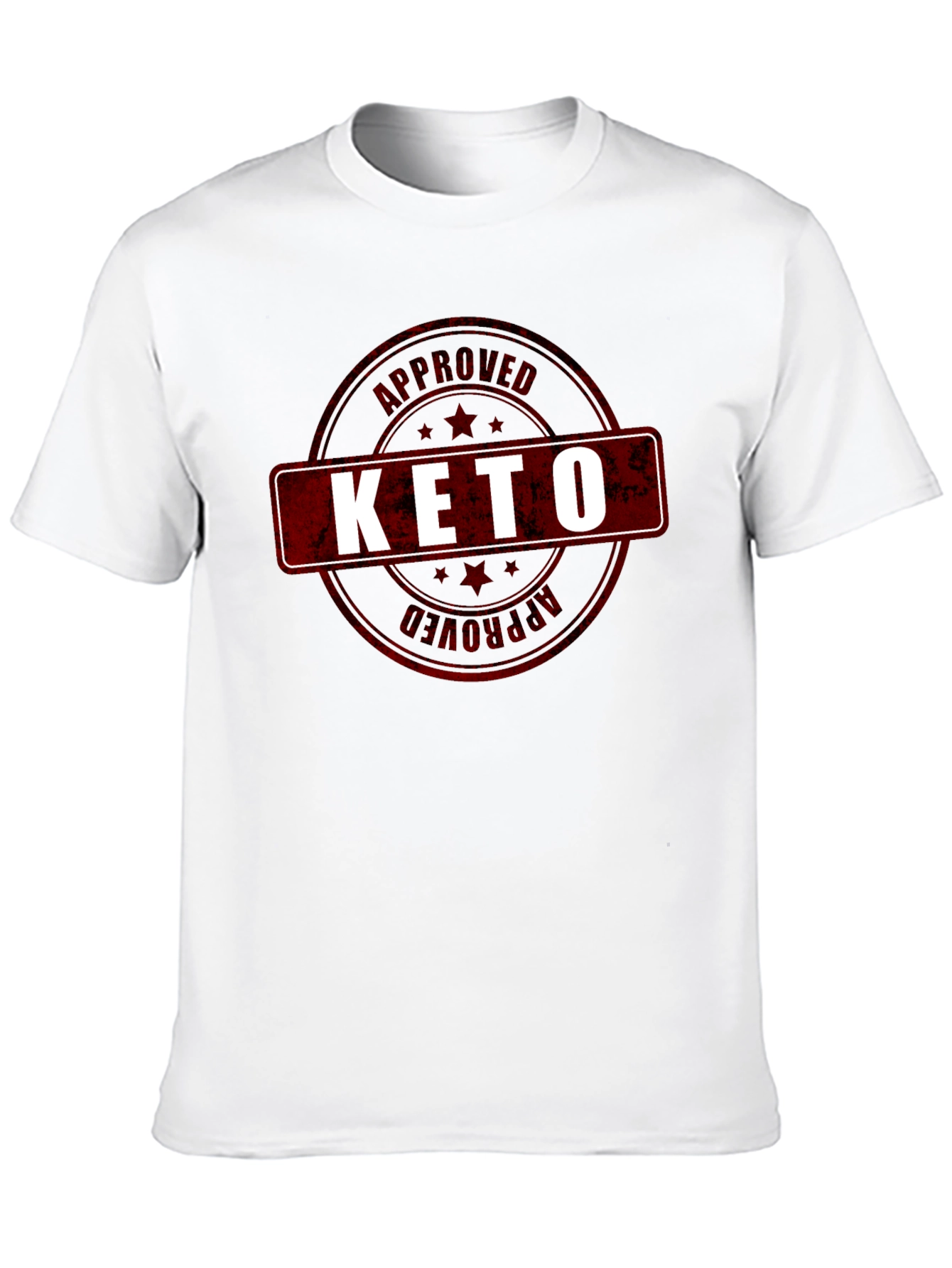 Keto Approved Graphic T-Shirt - Black