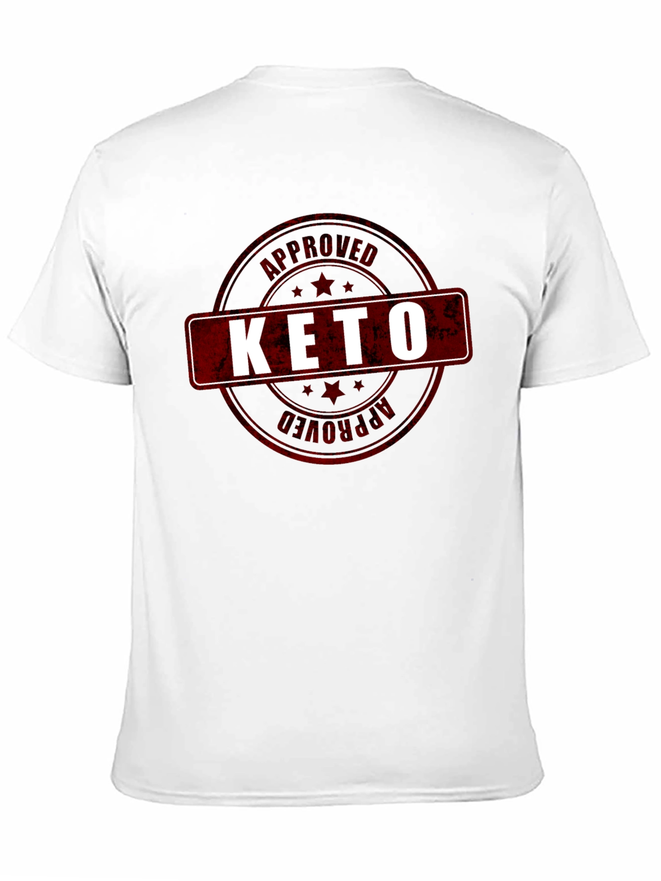 Keto Approved Graphic T-Shirt - Black