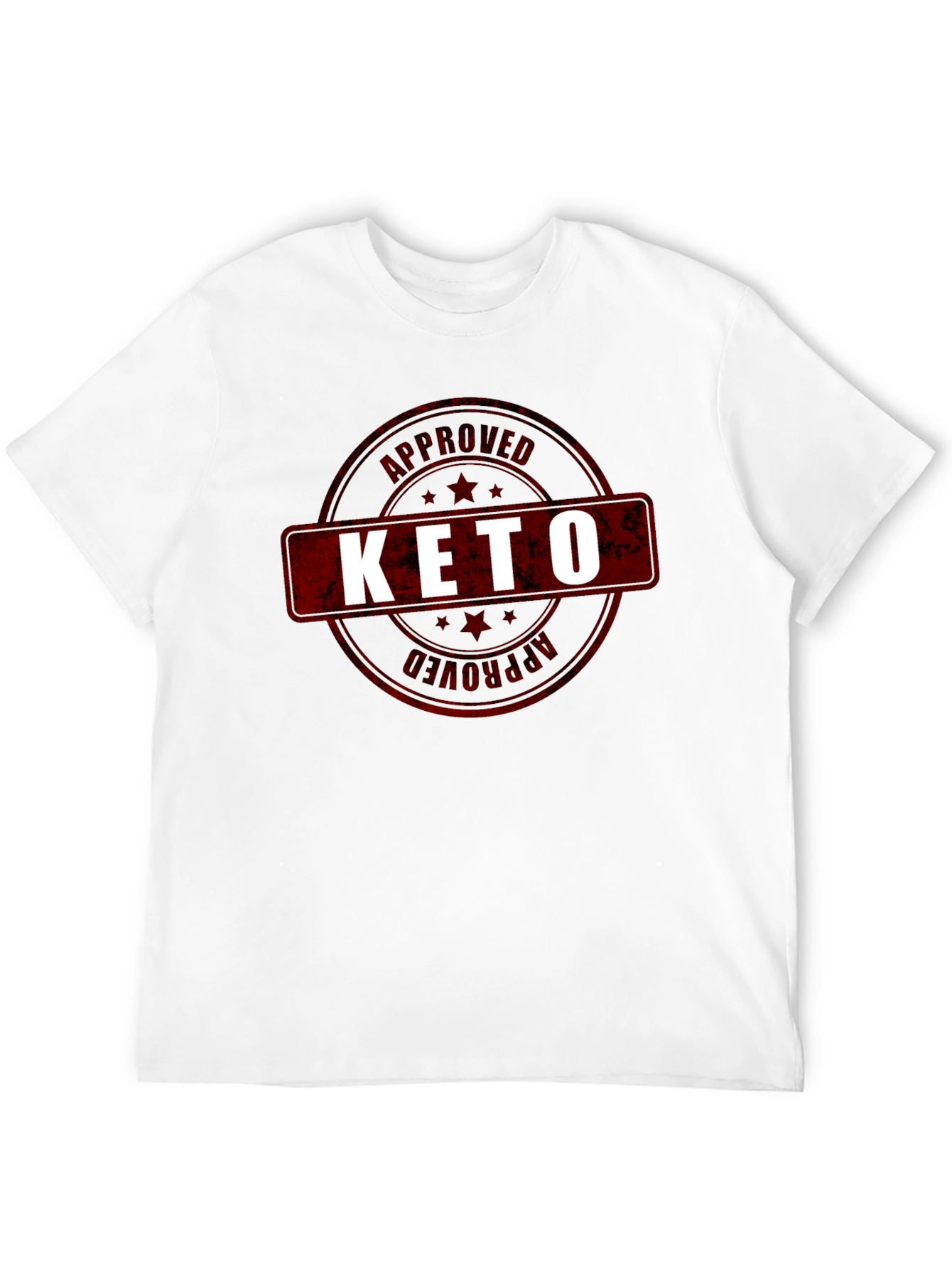 Keto Approved Graphic T-Shirt - Black