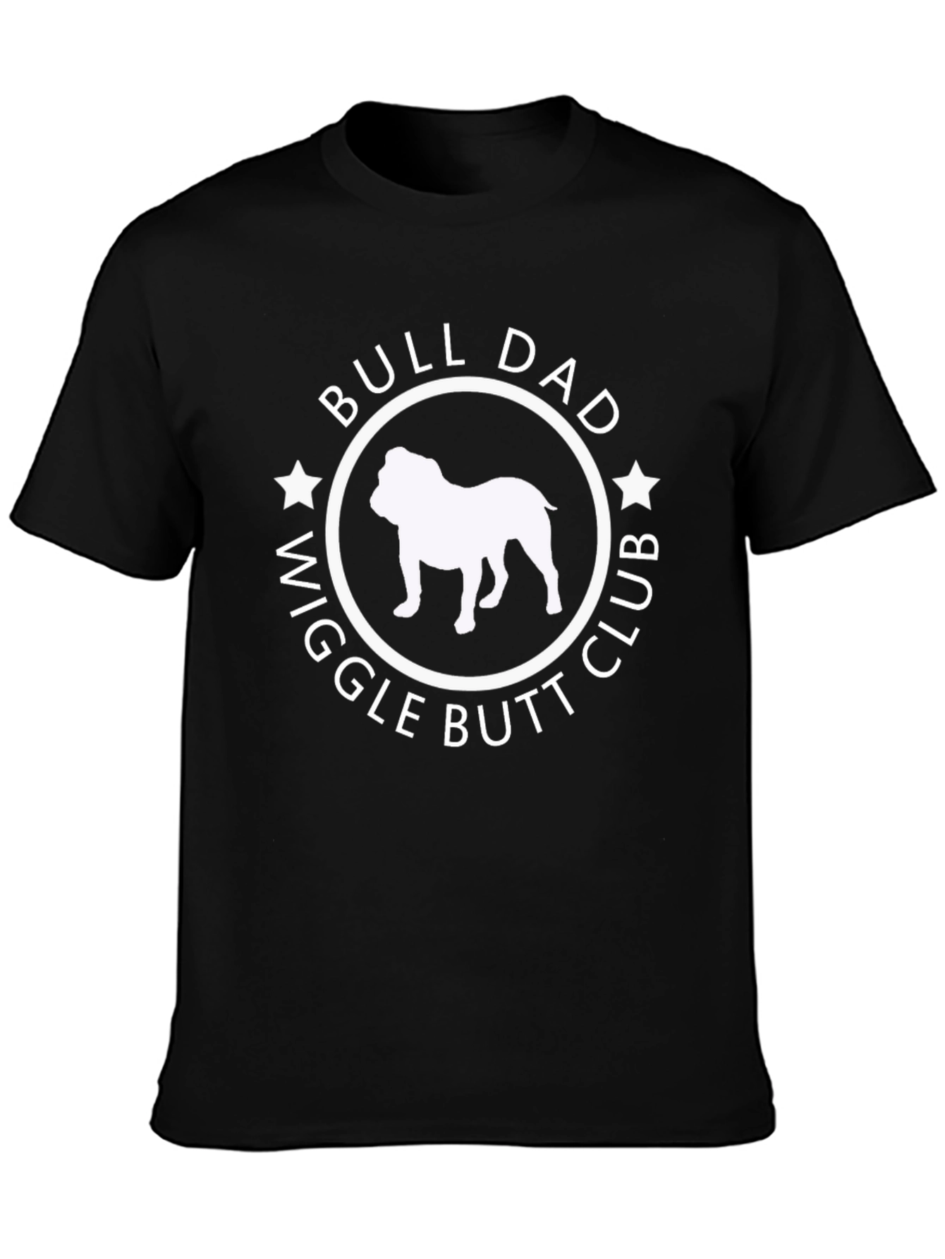 Bull Dad Wiggle Butt Club Graphic Tee