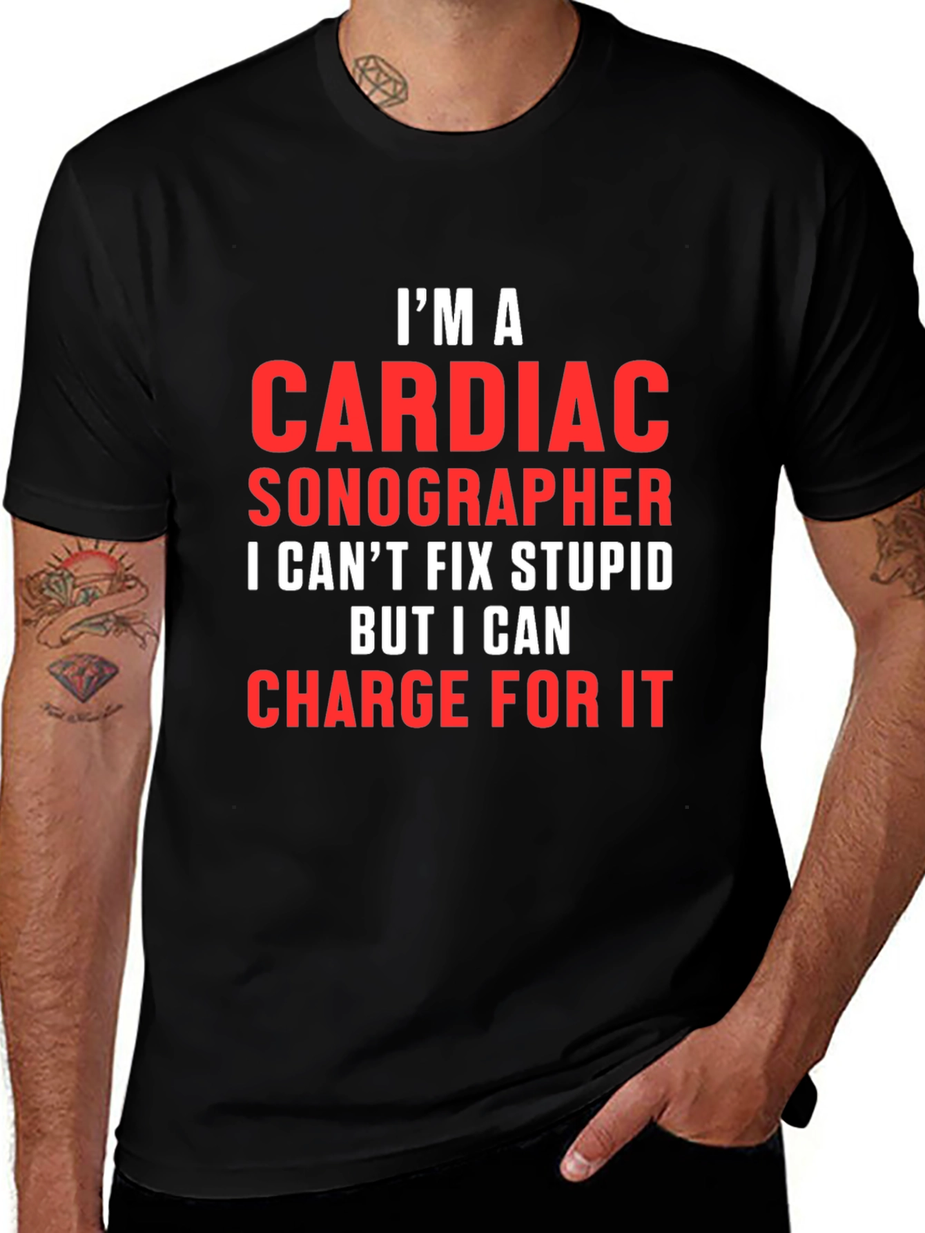 Cardiac Sonographer Humor T-Shirt