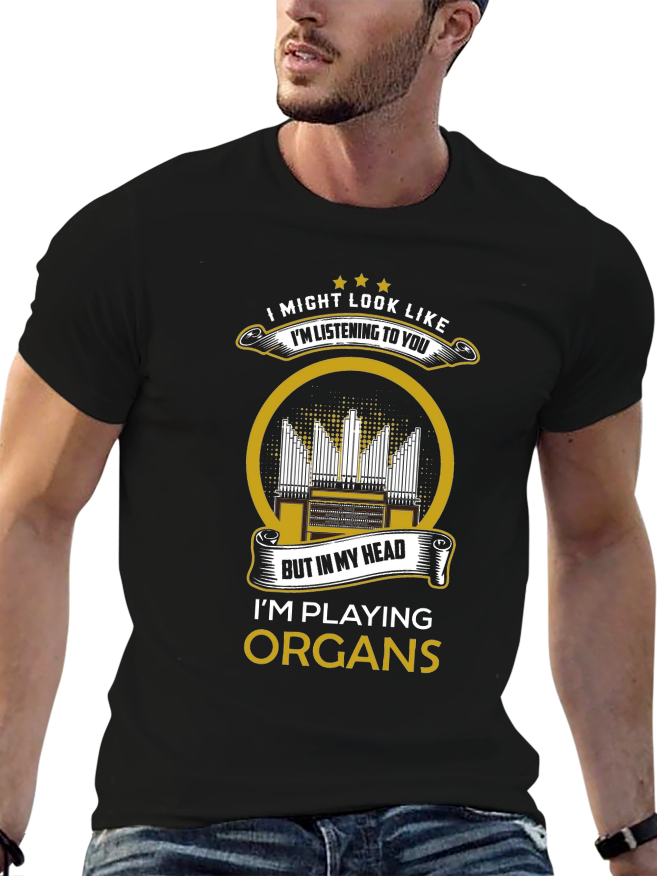 Organ Player T-Shirt: Im Playing Organs!