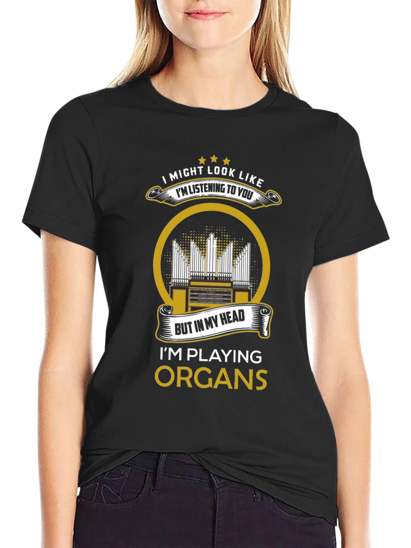 Organ Player T-Shirt: Im Playing Organs!