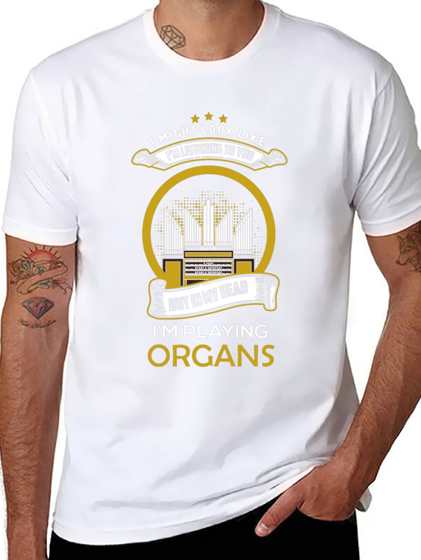 Organ Player T-Shirt: Im Playing Organs!