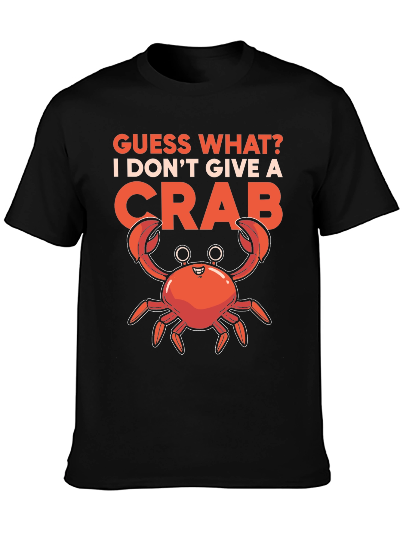 Guess What? Crab Graphic T-Shirt