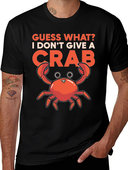 Guess What? Crab Graphic T-Shirt