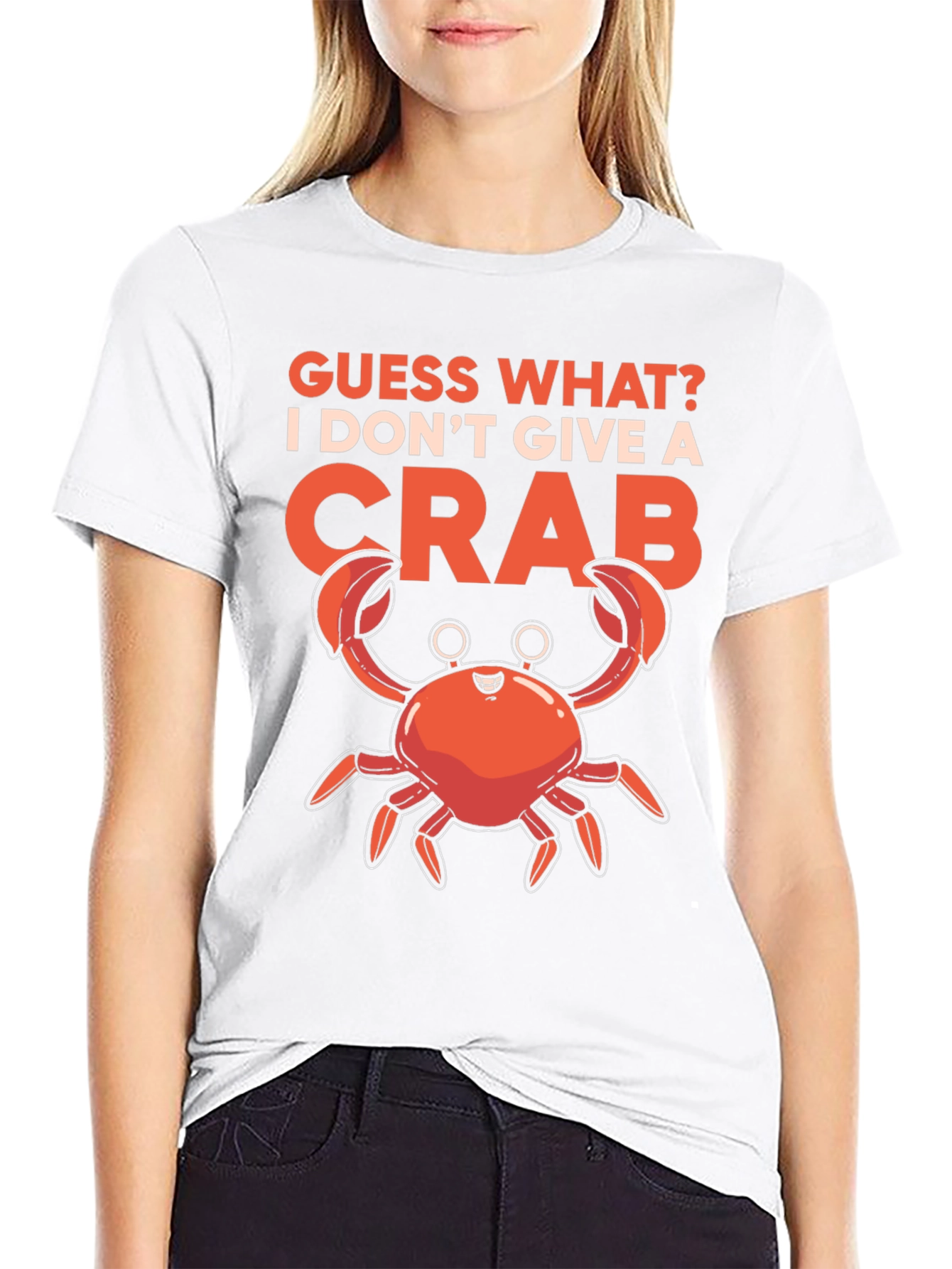 Guess What? Crab Graphic T-Shirt