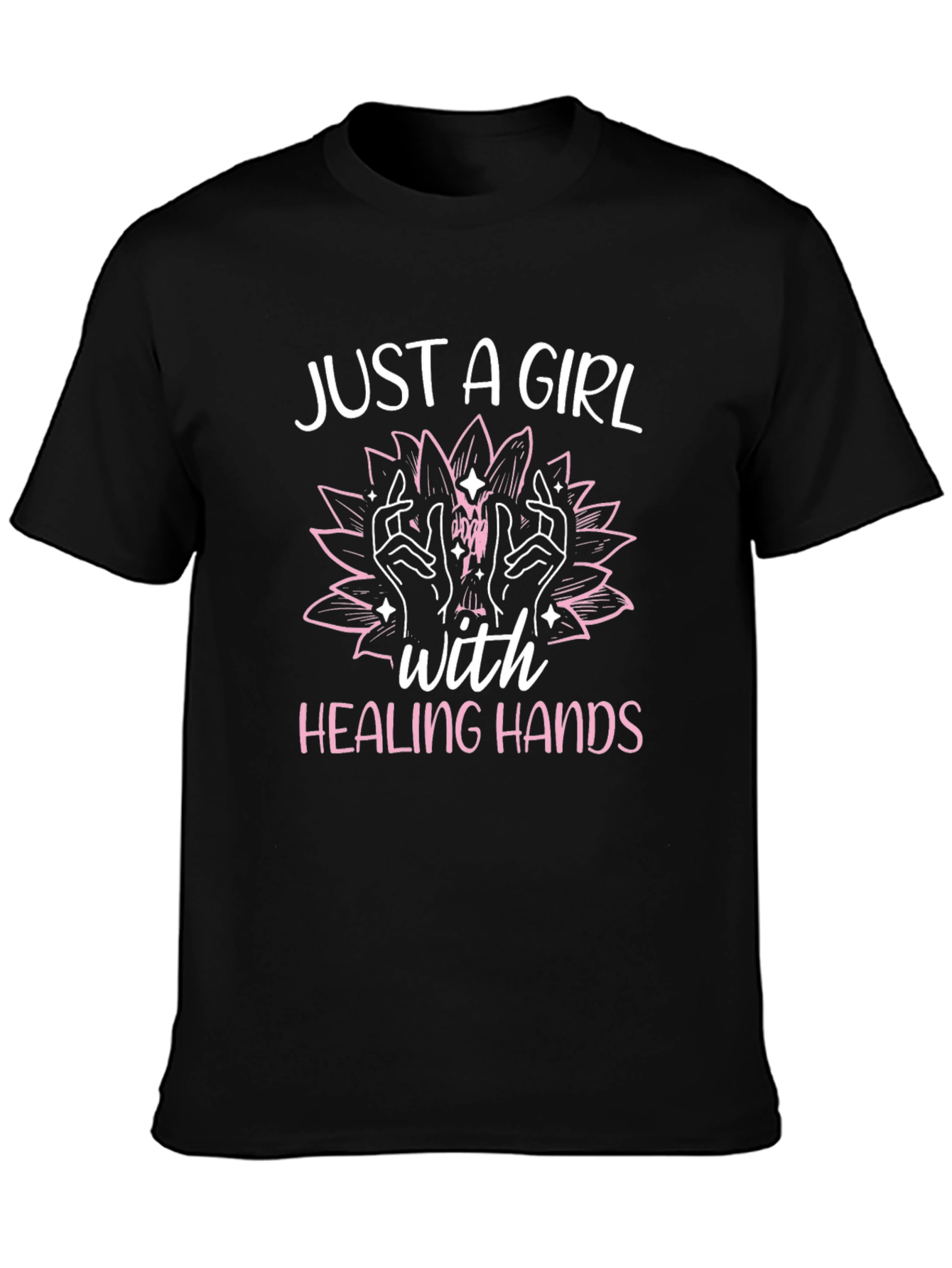 Just A Girl with Healing Hands T-Shirt