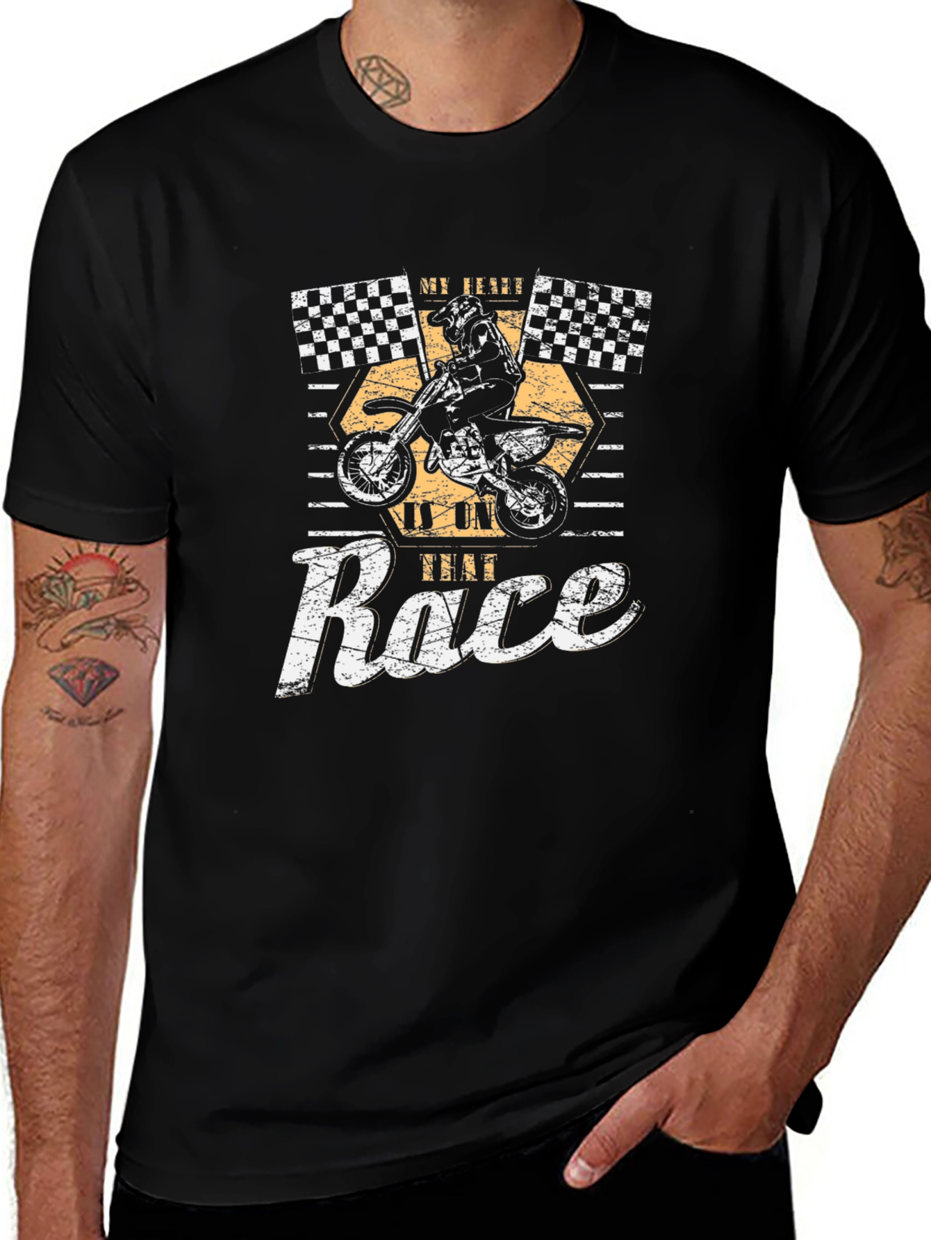 Race Ready Tee - Motocross Graphic T-Shirt