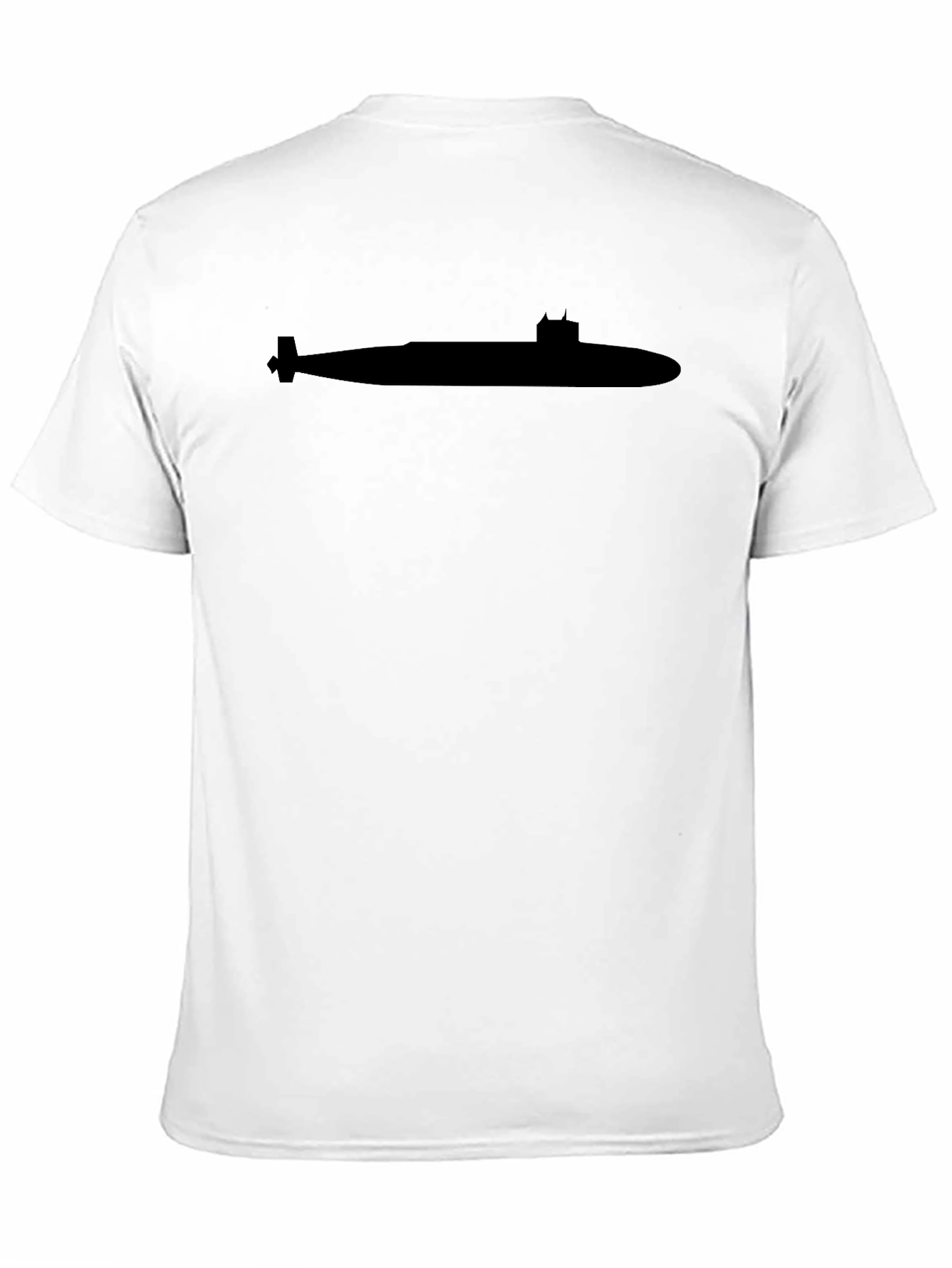 Submarine Silhouette Black T-Shirt