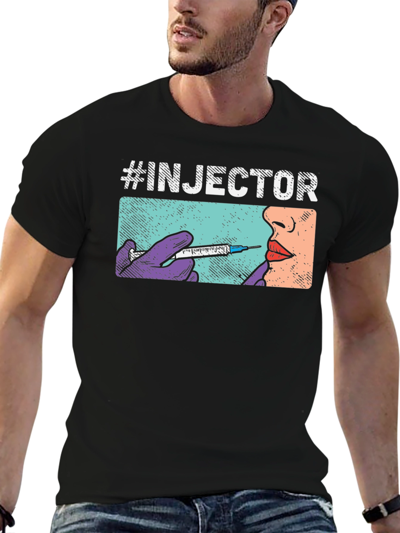 #Injector Graphic Tee - Cosmetic Enhancement