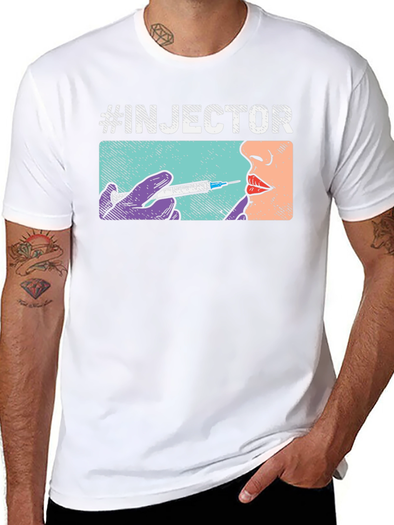 #Injector Graphic Tee - Cosmetic Enhancement
