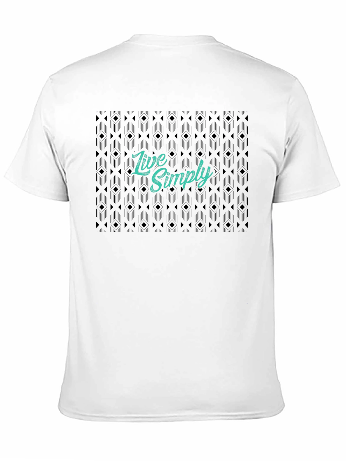 Live Simply Graphic Tee - Black