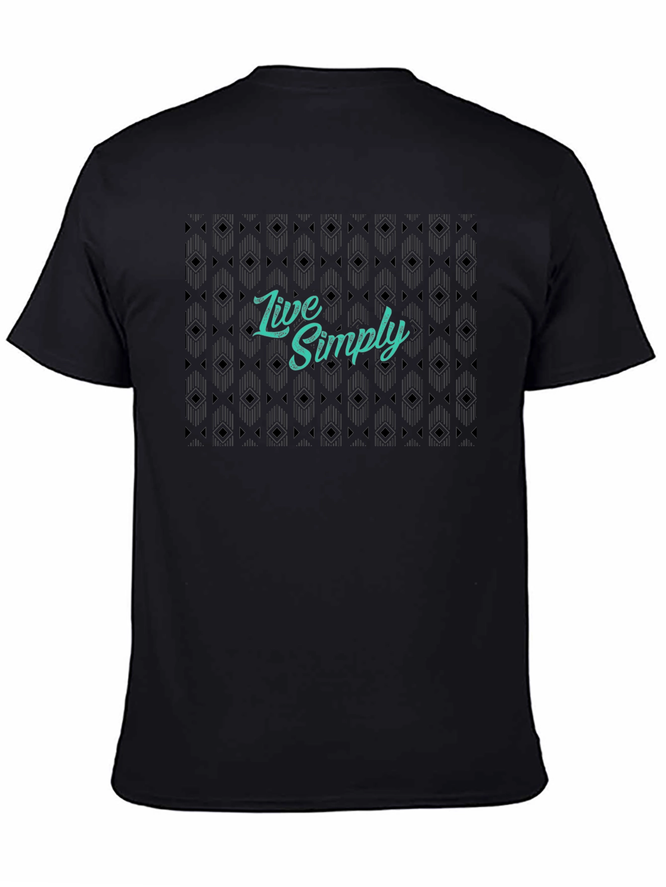 Live Simply Graphic Tee - Black