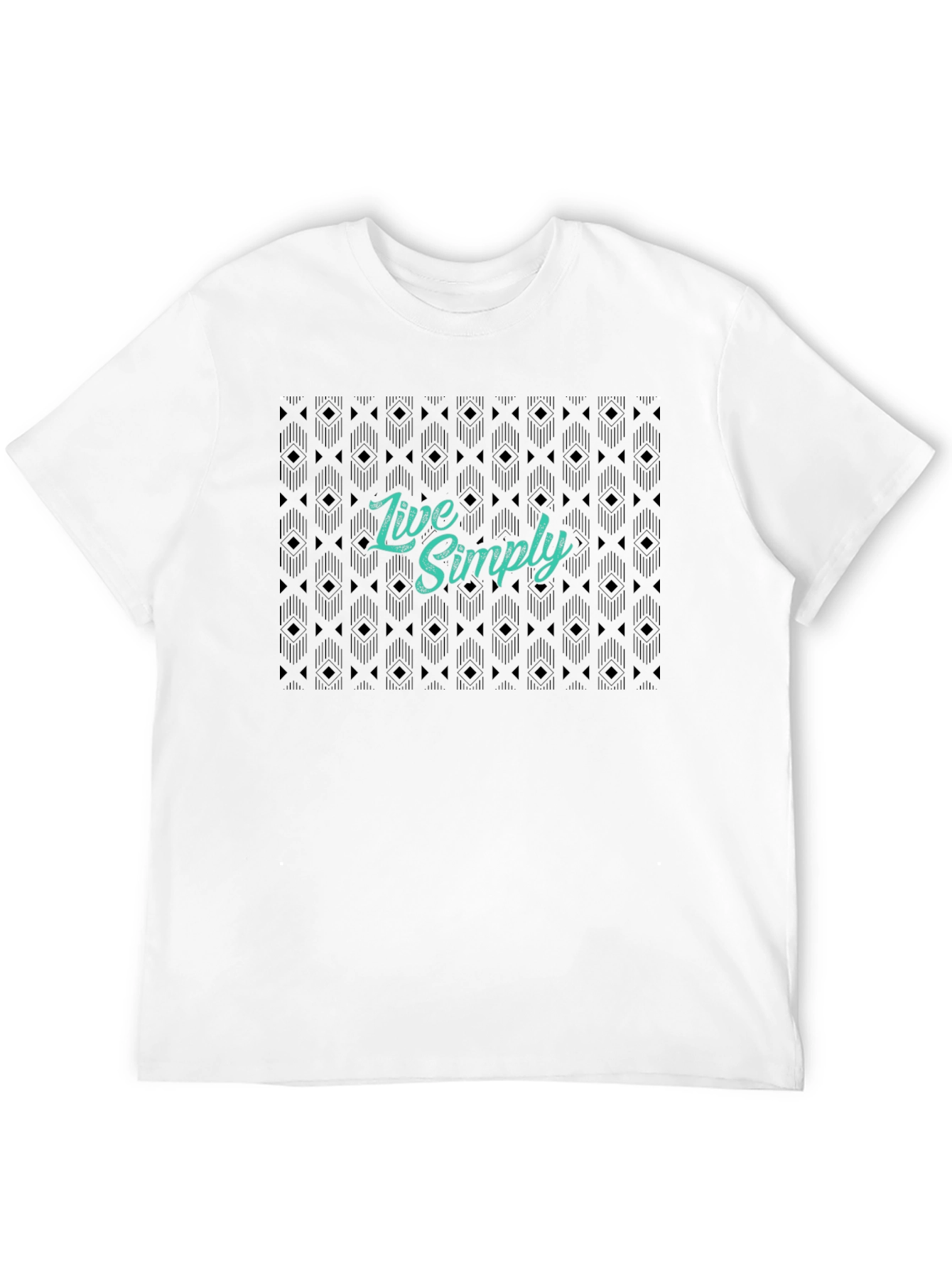 Live Simply Graphic Tee - Black
