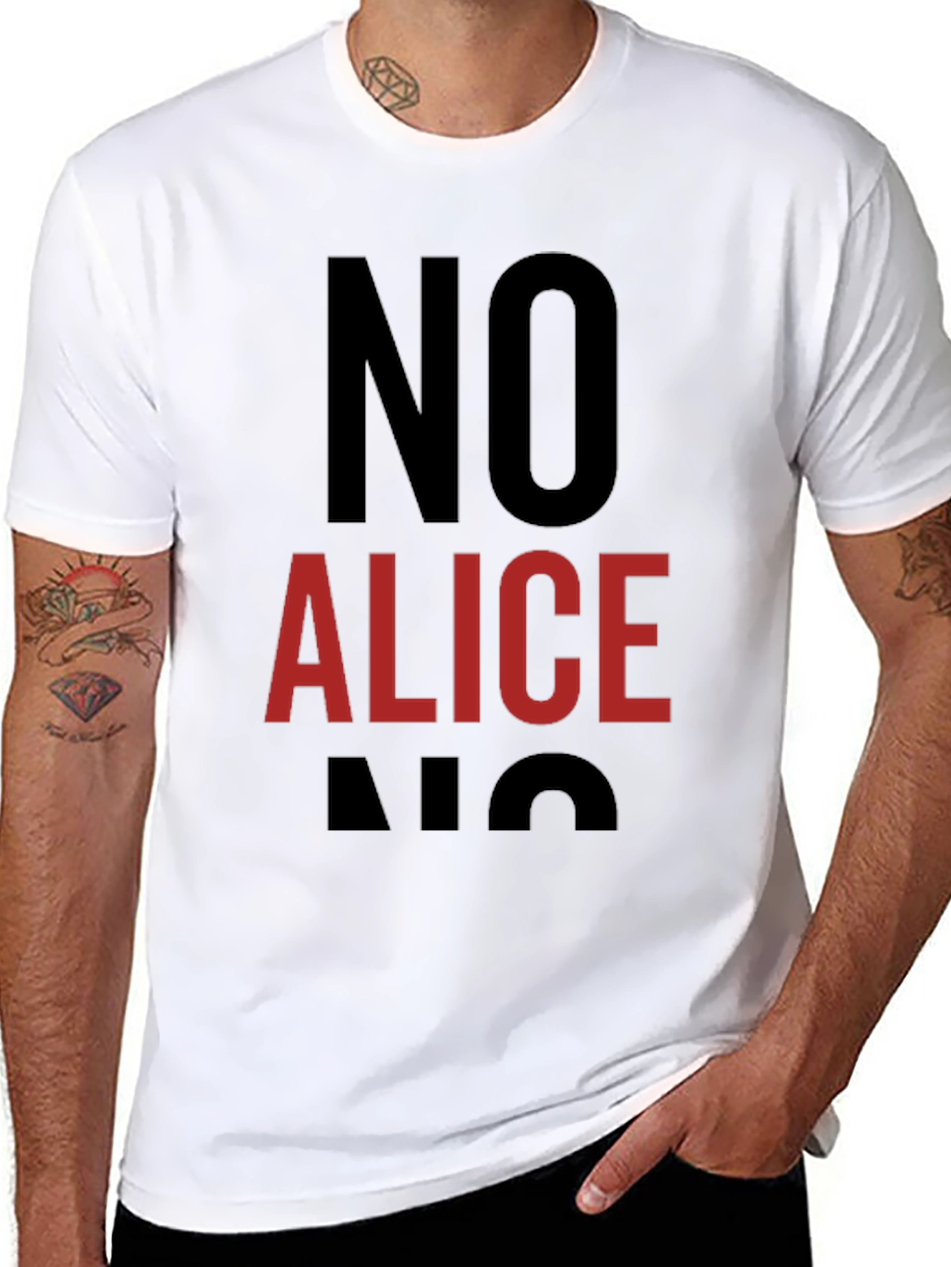 NO ALICE NO T-Shirt