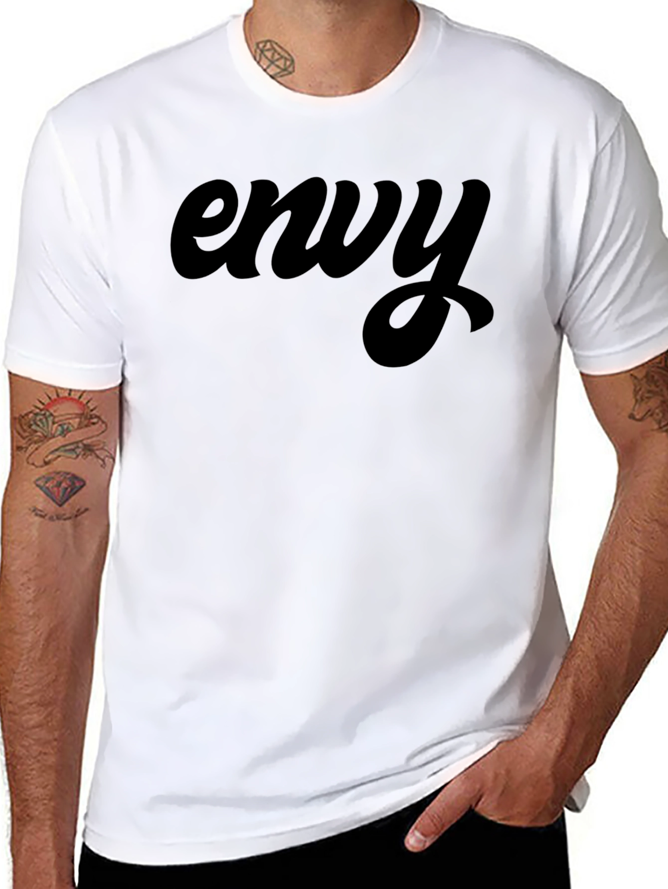 Envy Graphic Tee - Stylish Unisex T-Shirt