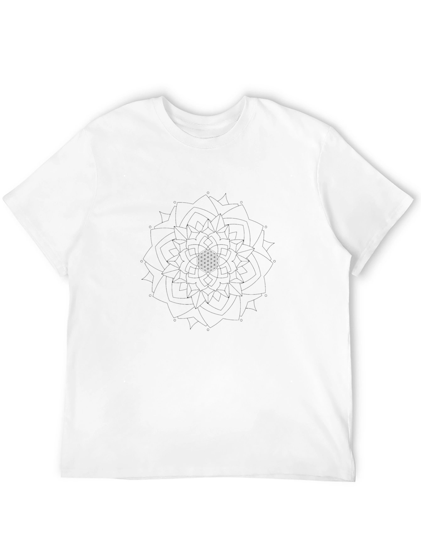 Black Mandala Graphic Tee