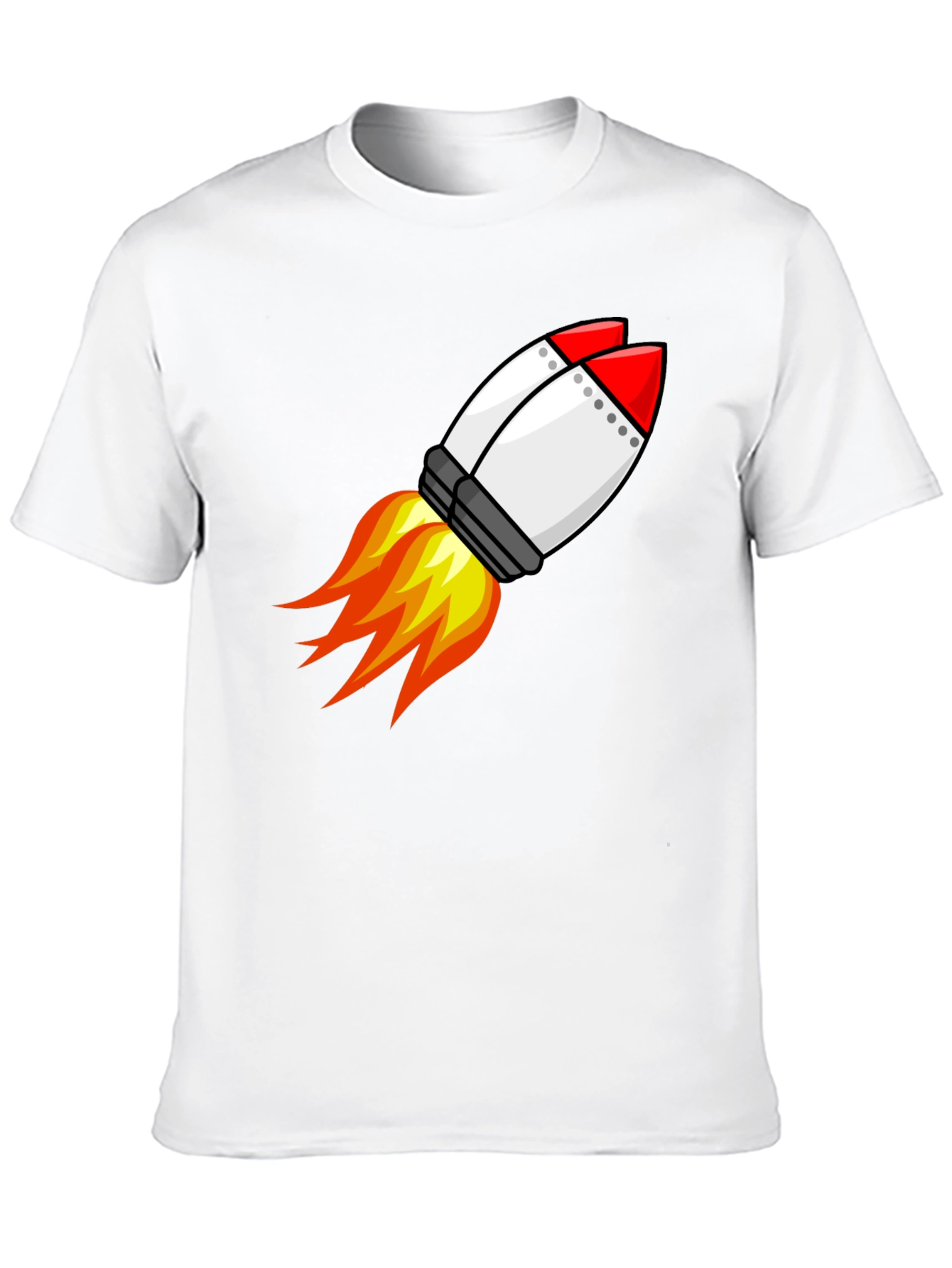 Rocket Graphic Tee - Blast Off in Style!