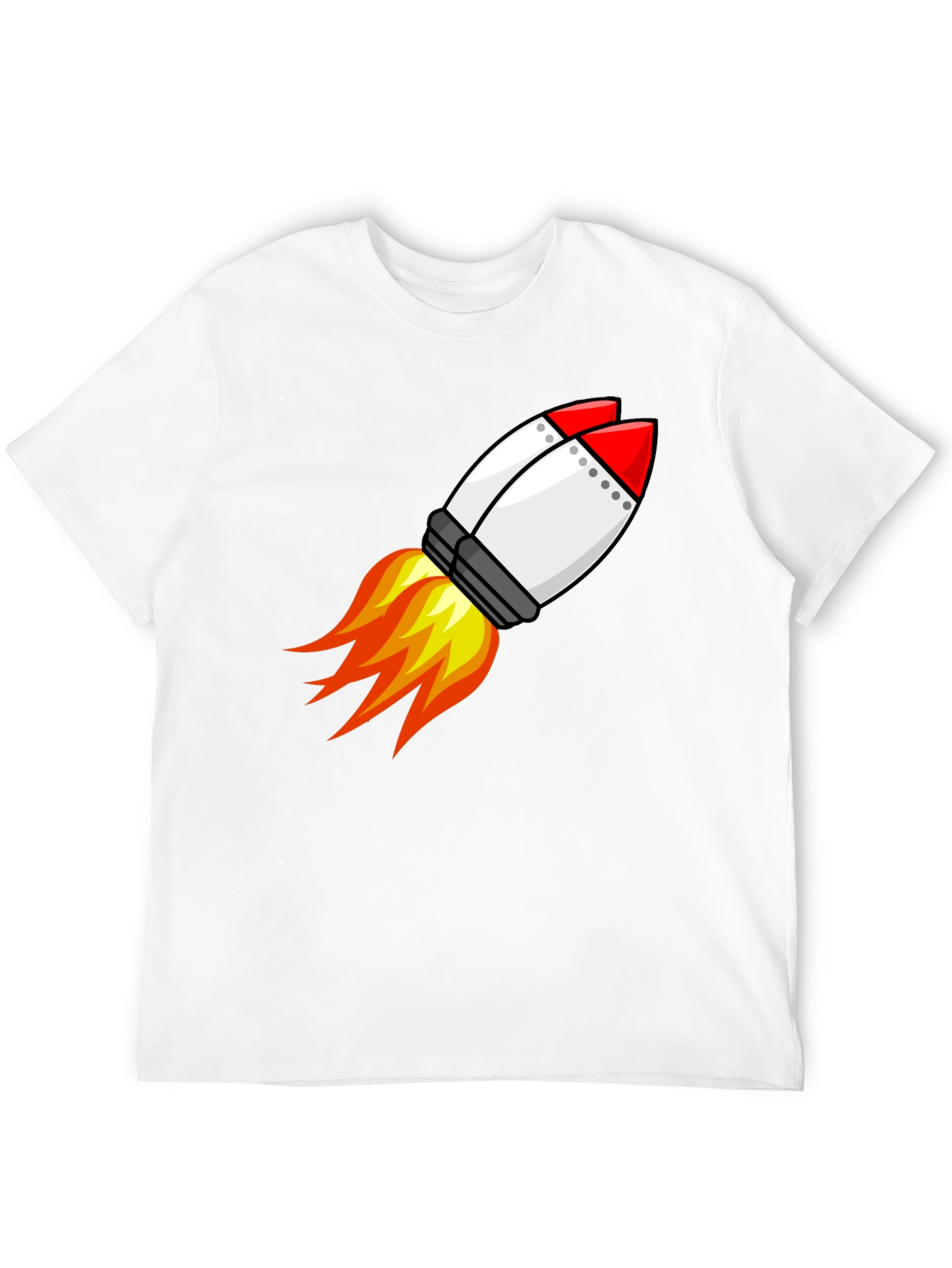 Rocket Graphic Tee - Blast Off in Style!
