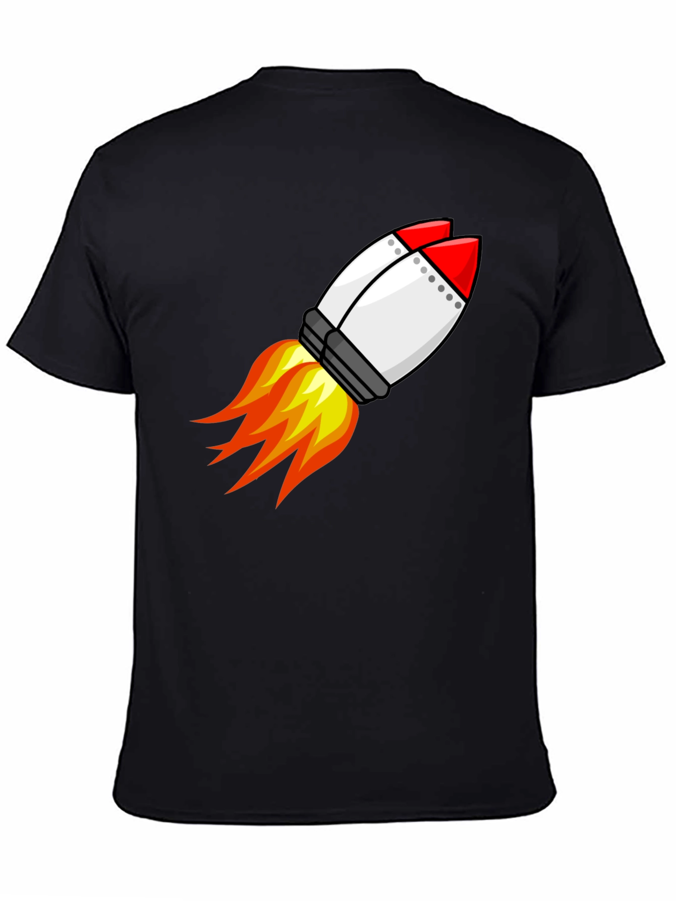 Rocket Graphic Tee - Blast Off in Style!