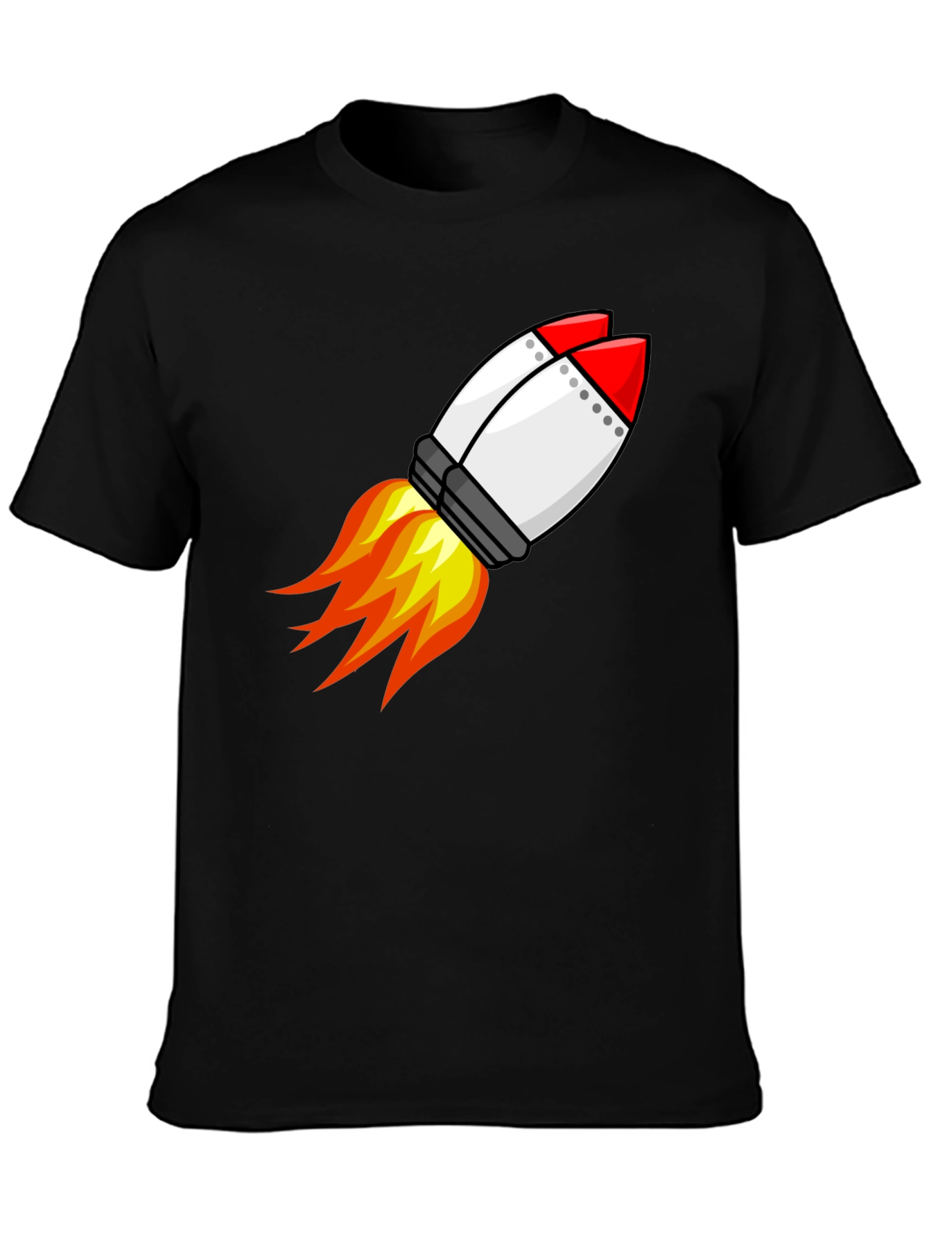 Rocket Graphic Tee - Blast Off in Style!