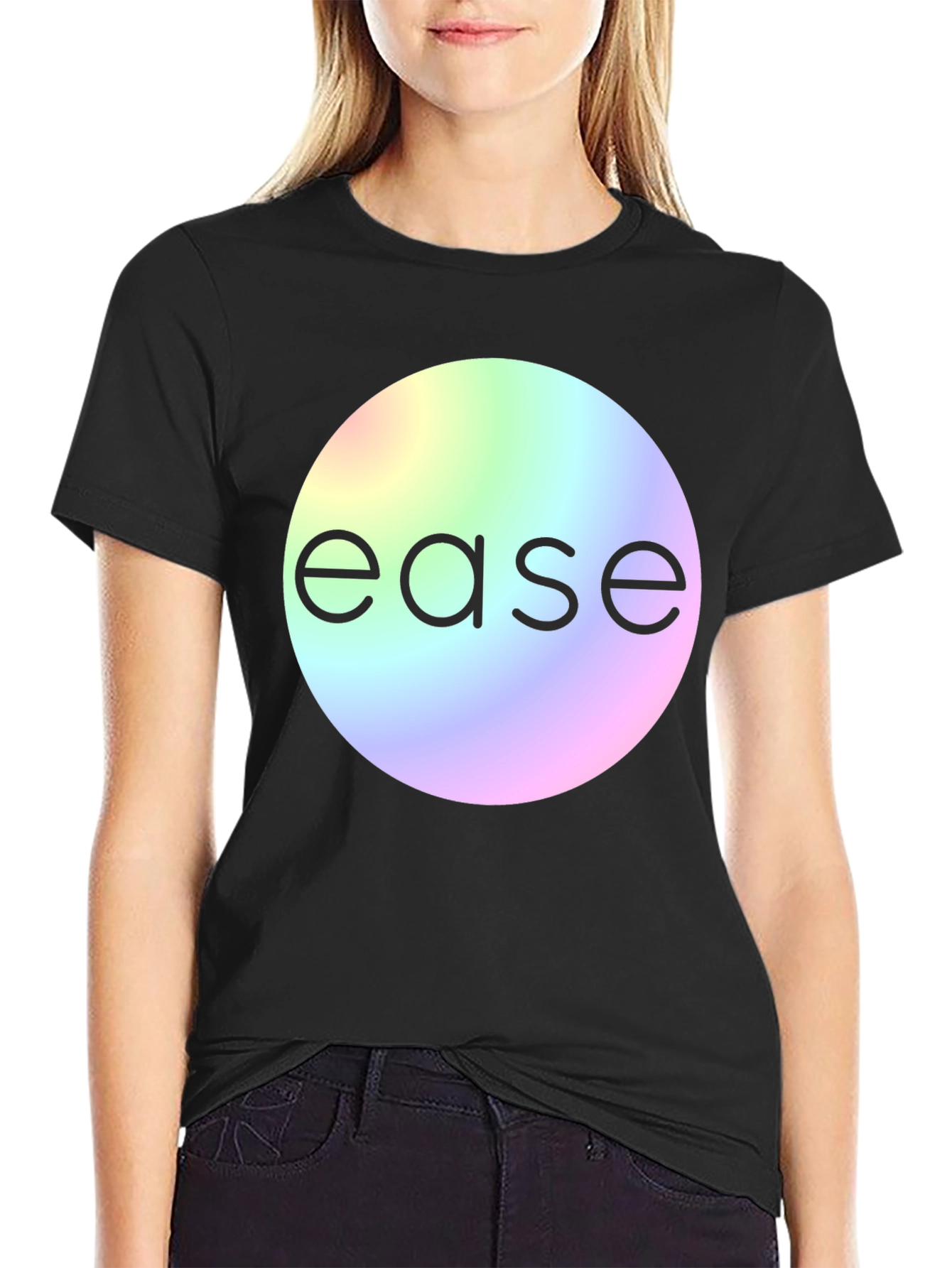 Ease Rainbow Graphic T-Shirt