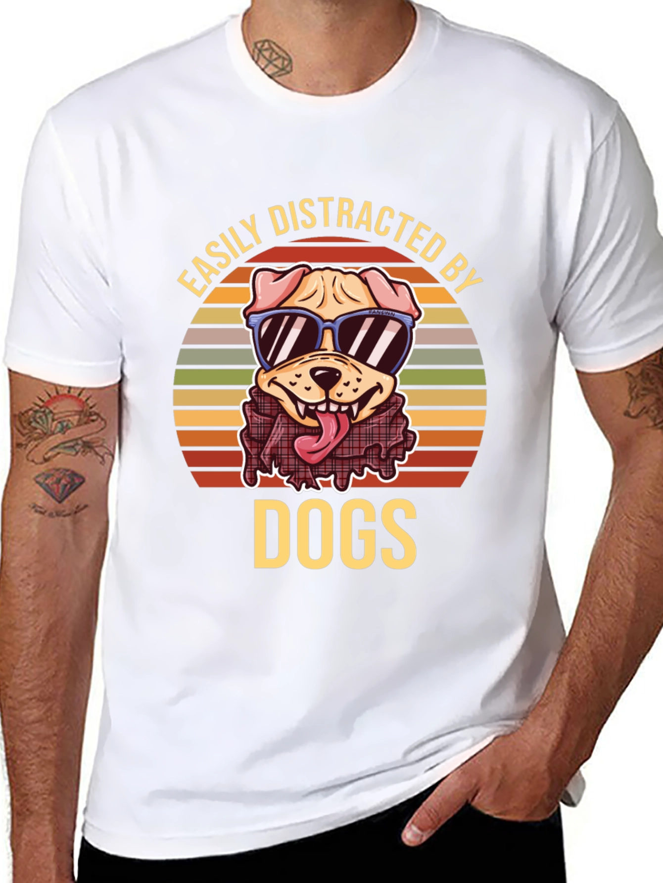 Easily Distracted By Dogs T-Shirt