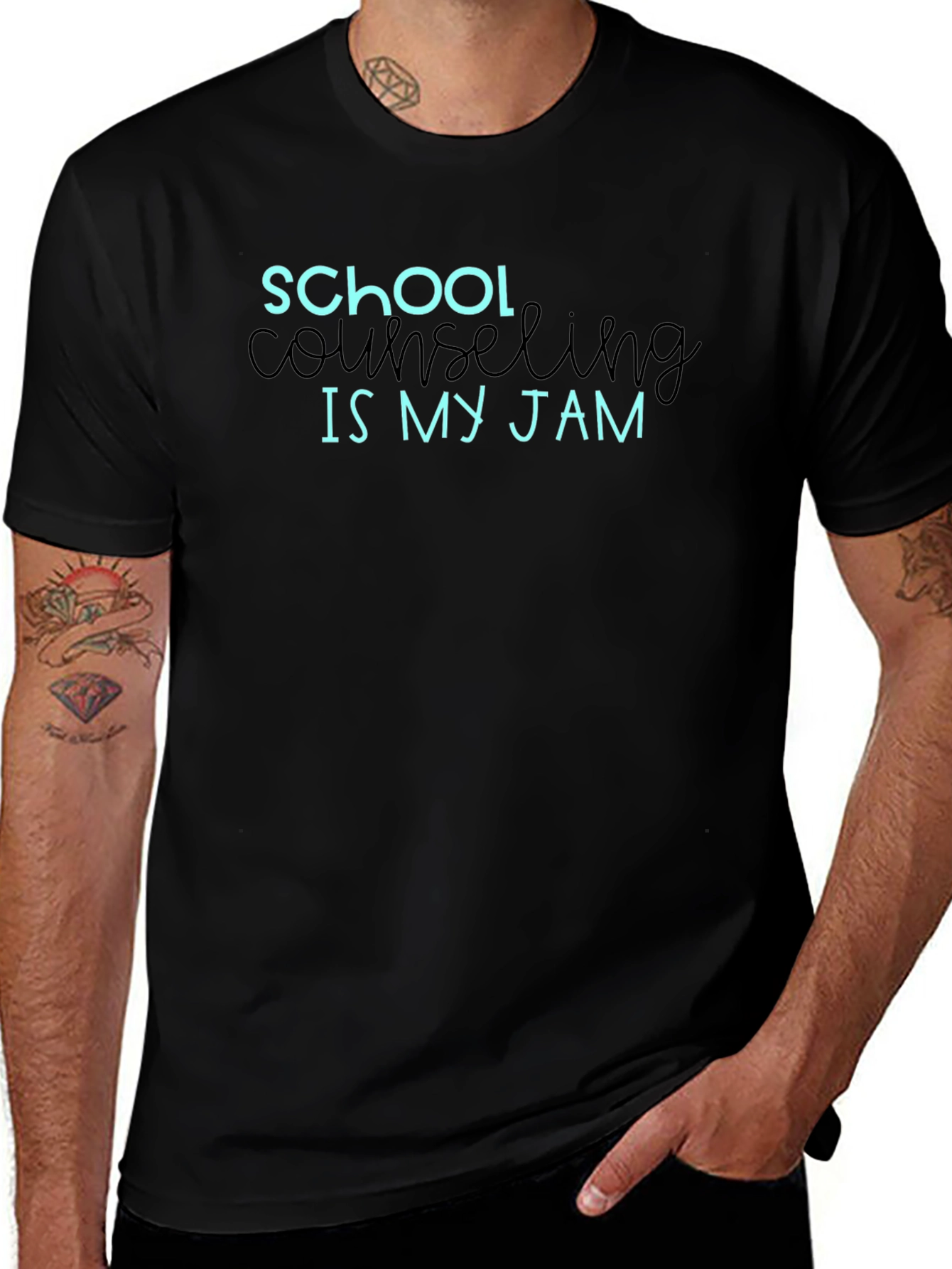School Counseling Is My Jam Graphic Tee